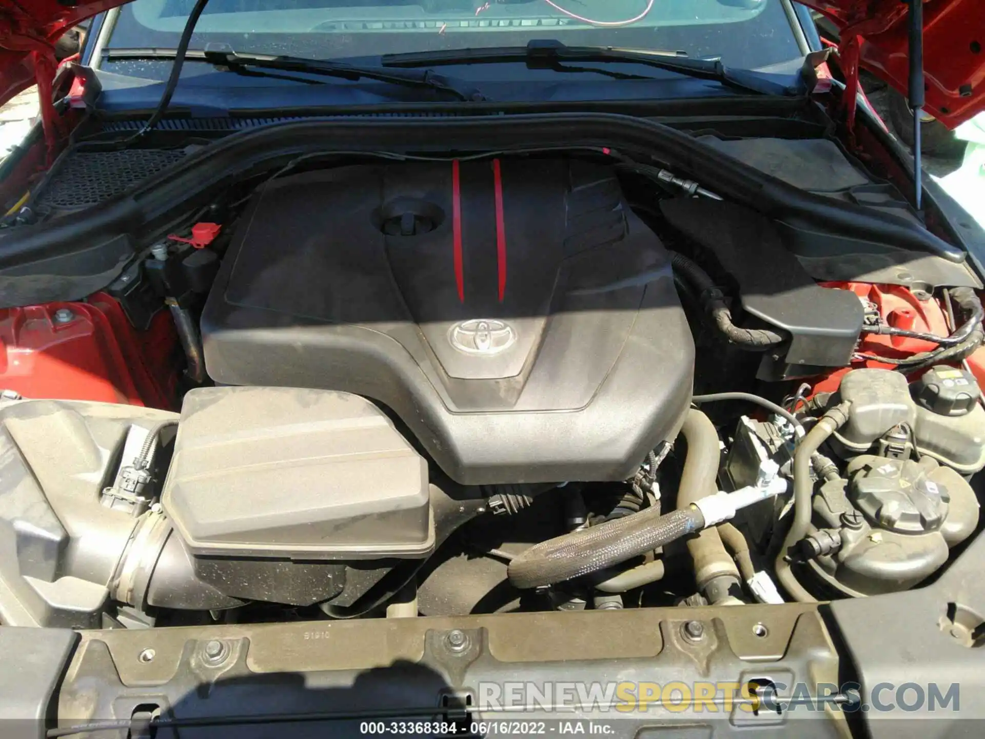 10 Photograph of a damaged car WZ1DB2C0XMW038374 TOYOTA GR SUPRA 2021