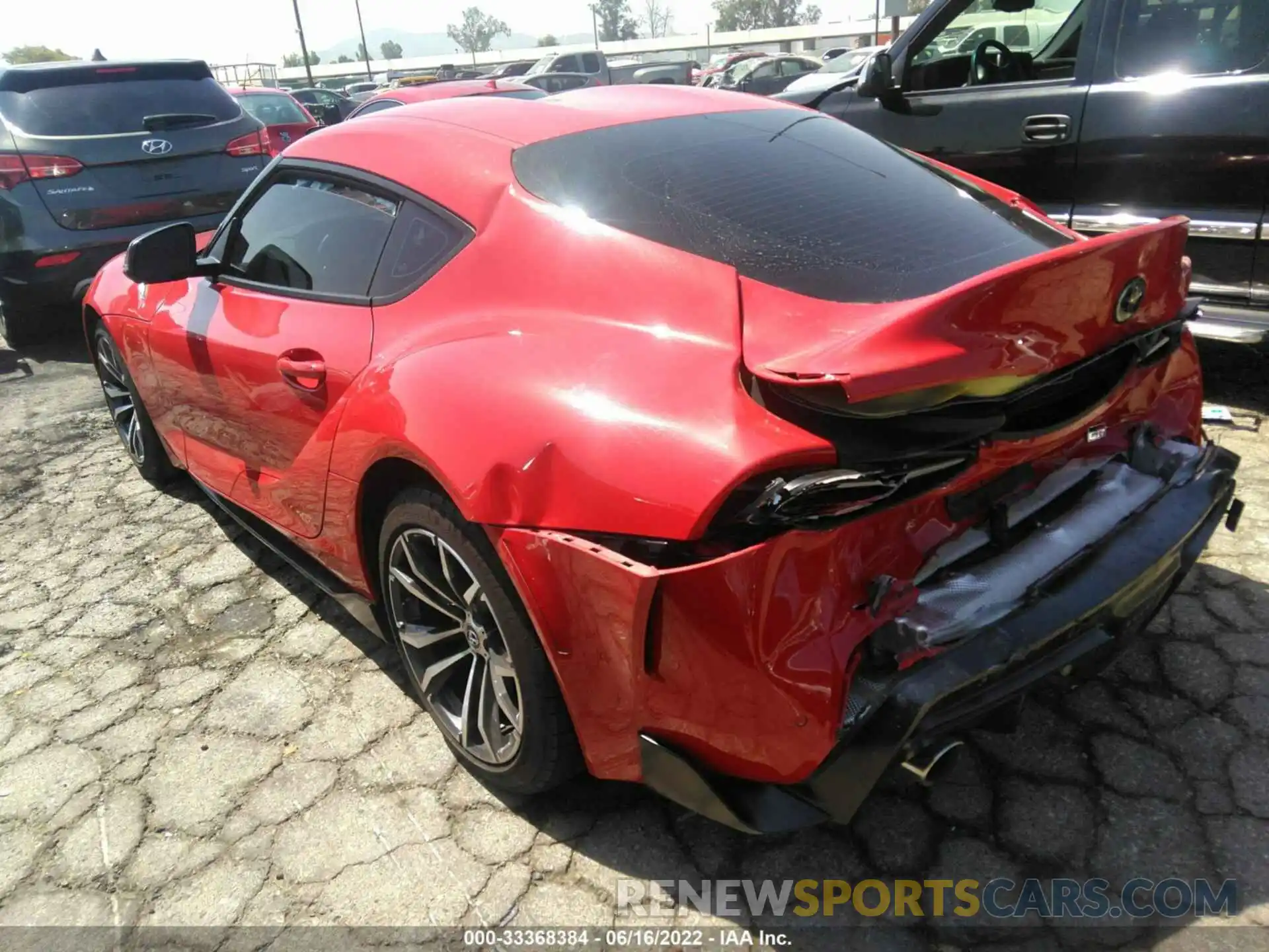 3 Photograph of a damaged car WZ1DB2C0XMW038374 TOYOTA GR SUPRA 2021