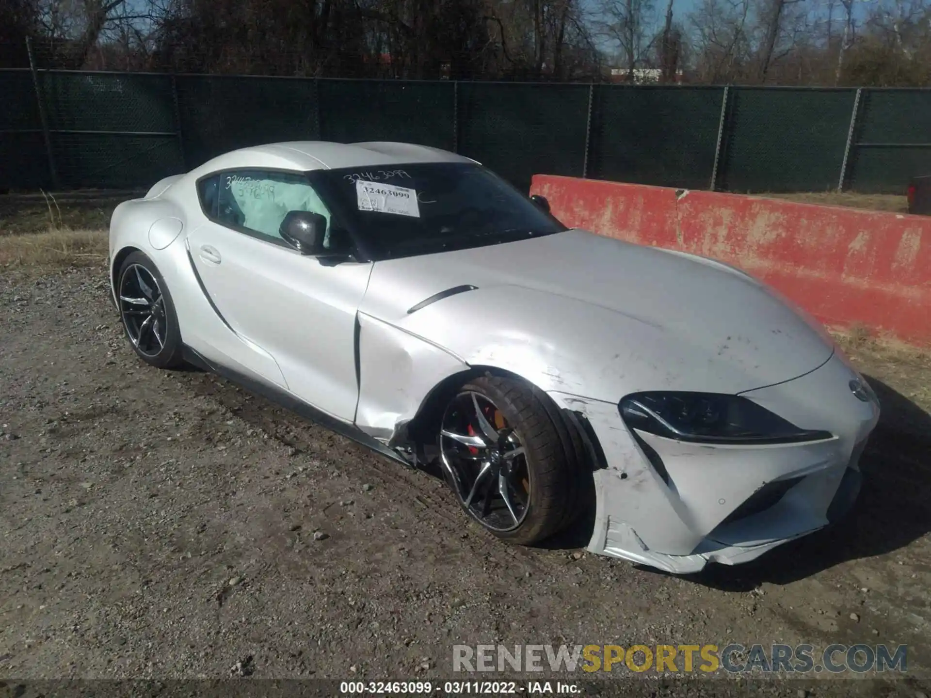 1 Photograph of a damaged car WZ1DB0C02NW046359 TOYOTA GR SUPRA 2022