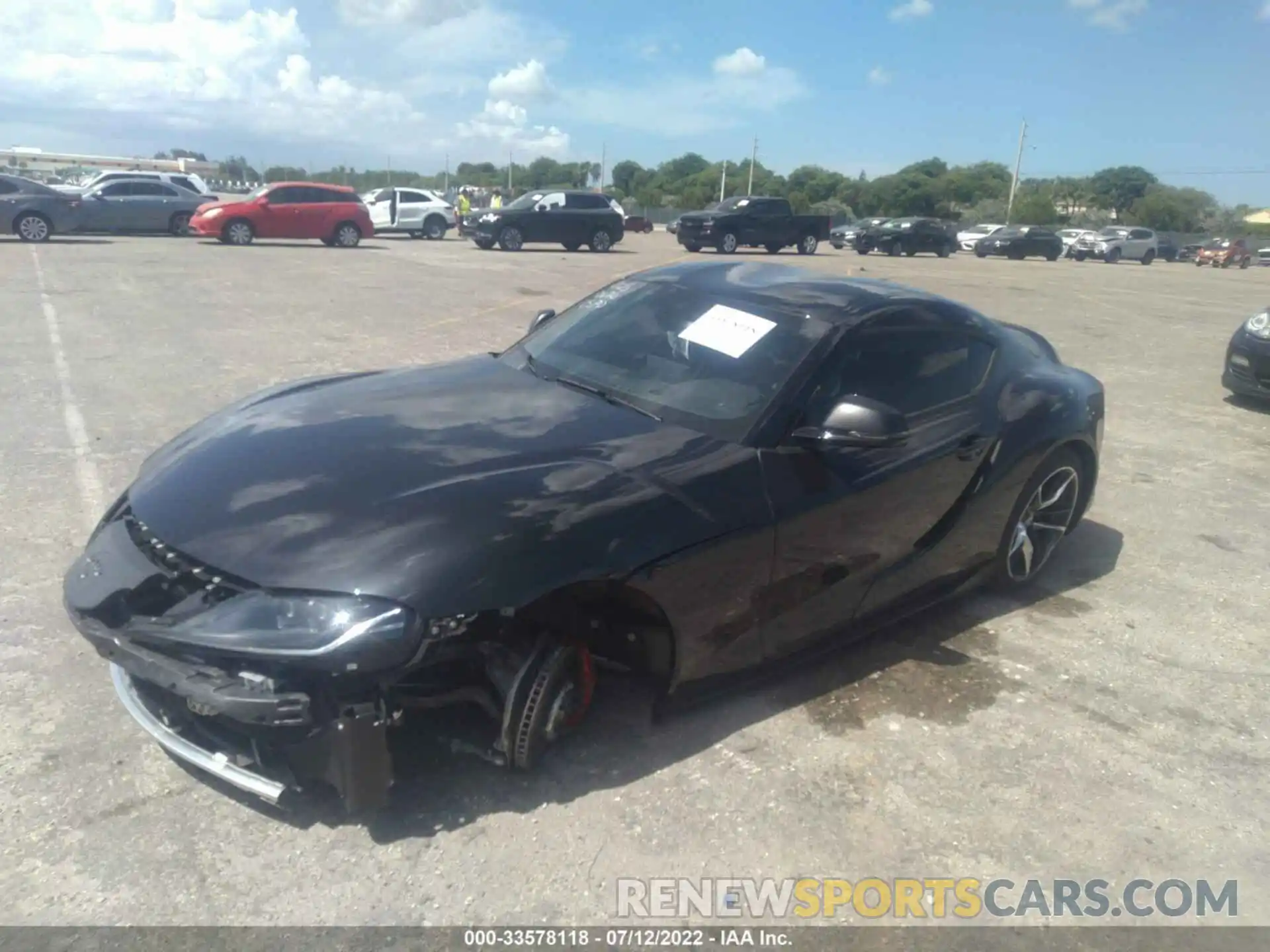 2 Photograph of a damaged car WZ1DB0C04NW050705 TOYOTA GR SUPRA 2022