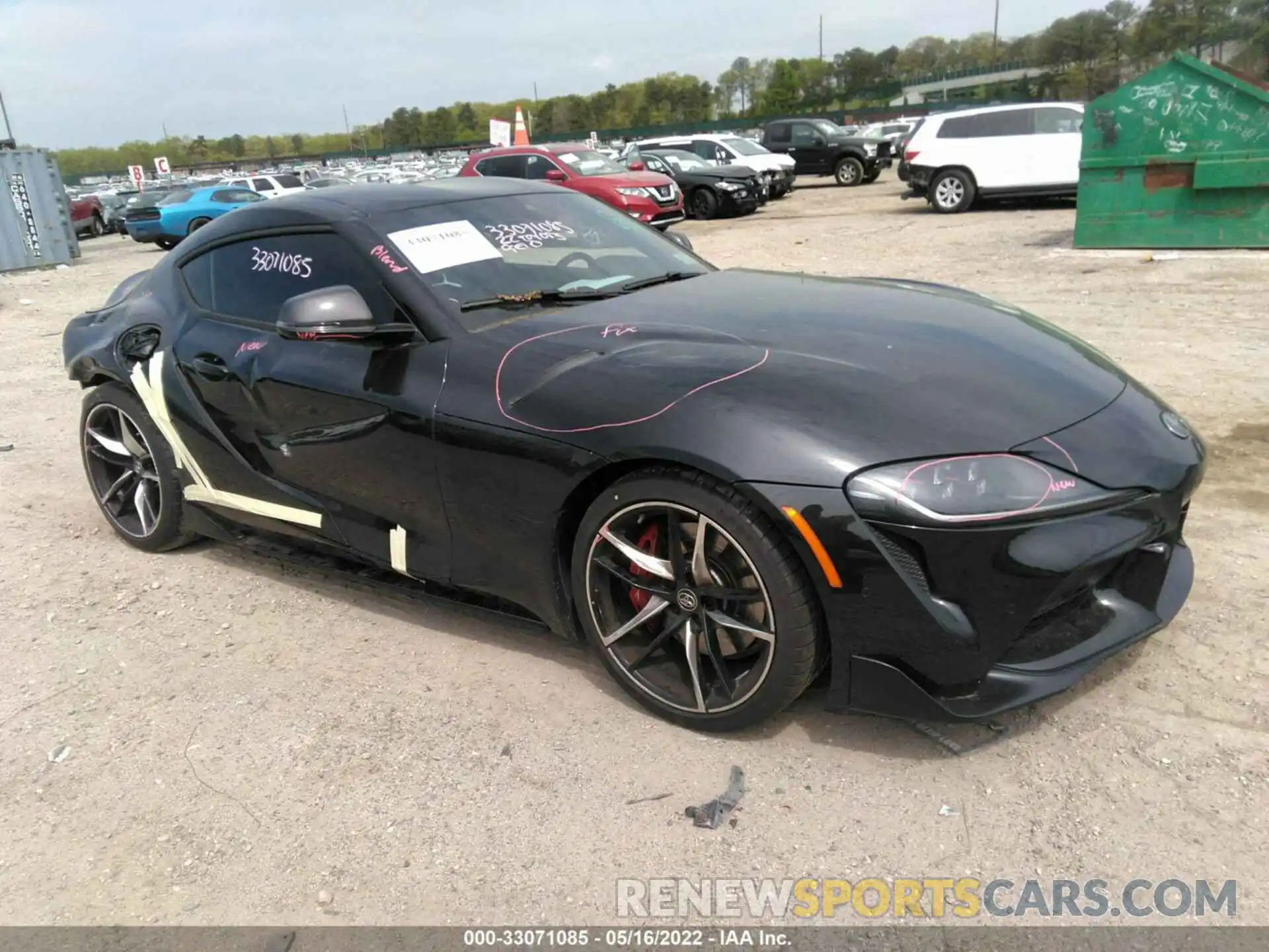 1 Photograph of a damaged car WZ1DB0C05NW048851 TOYOTA GR SUPRA 2022