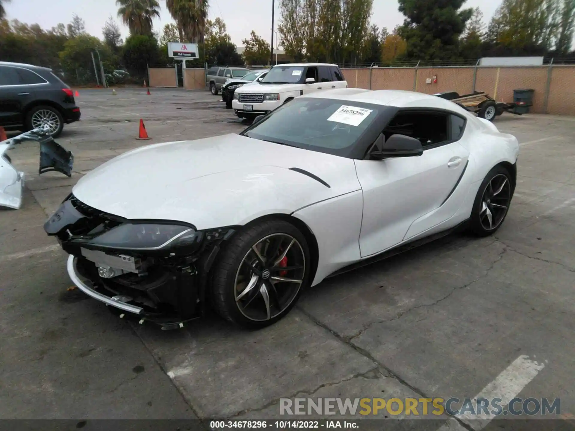 2 Photograph of a damaged car WZ1DB0C06NW051967 TOYOTA GR SUPRA 2022