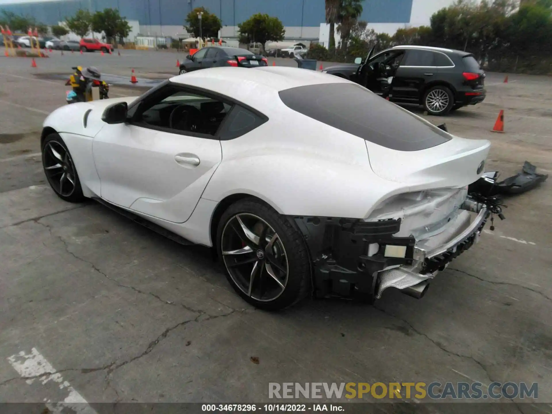 3 Photograph of a damaged car WZ1DB0C06NW051967 TOYOTA GR SUPRA 2022