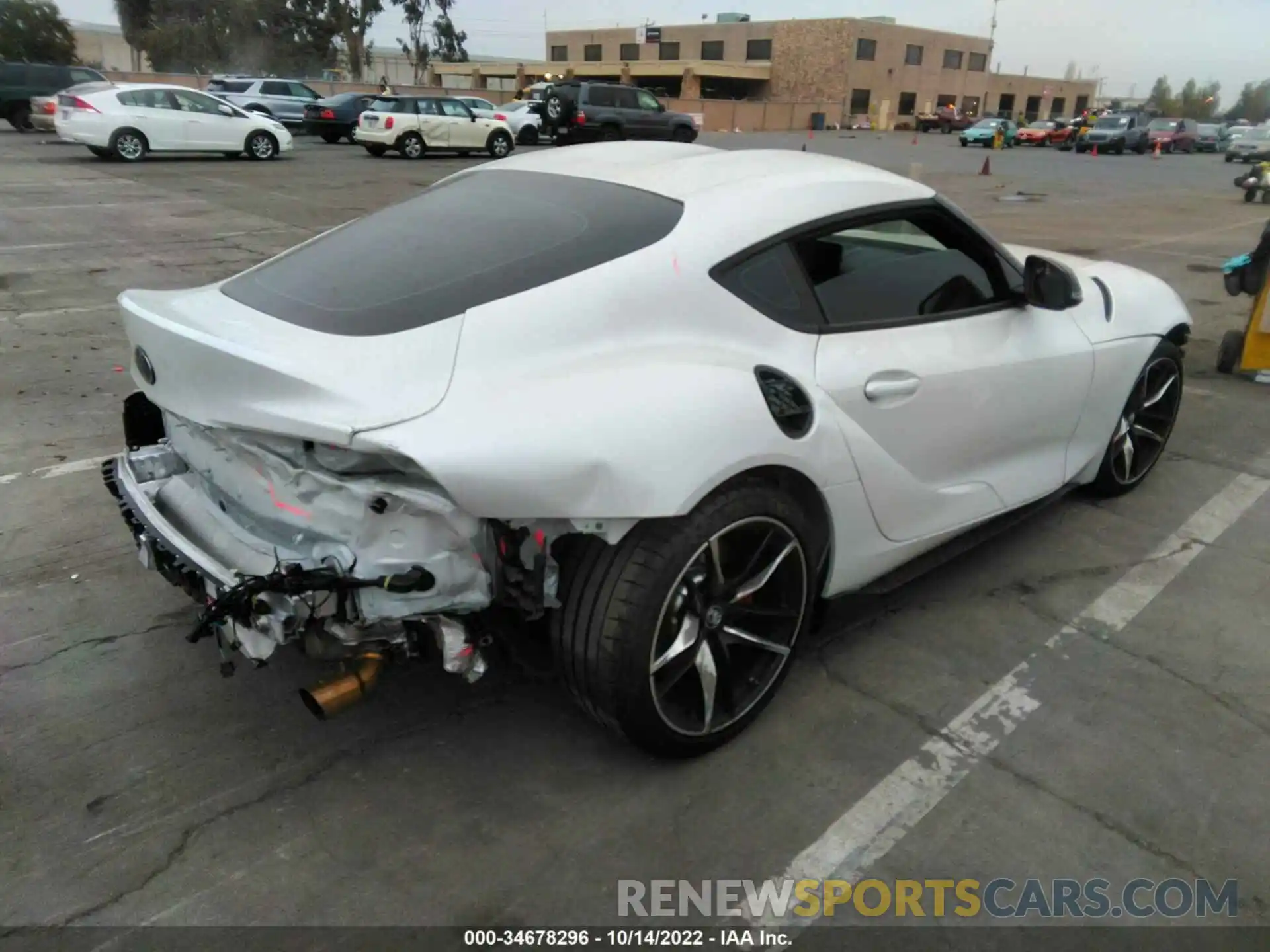 4 Photograph of a damaged car WZ1DB0C06NW051967 TOYOTA GR SUPRA 2022