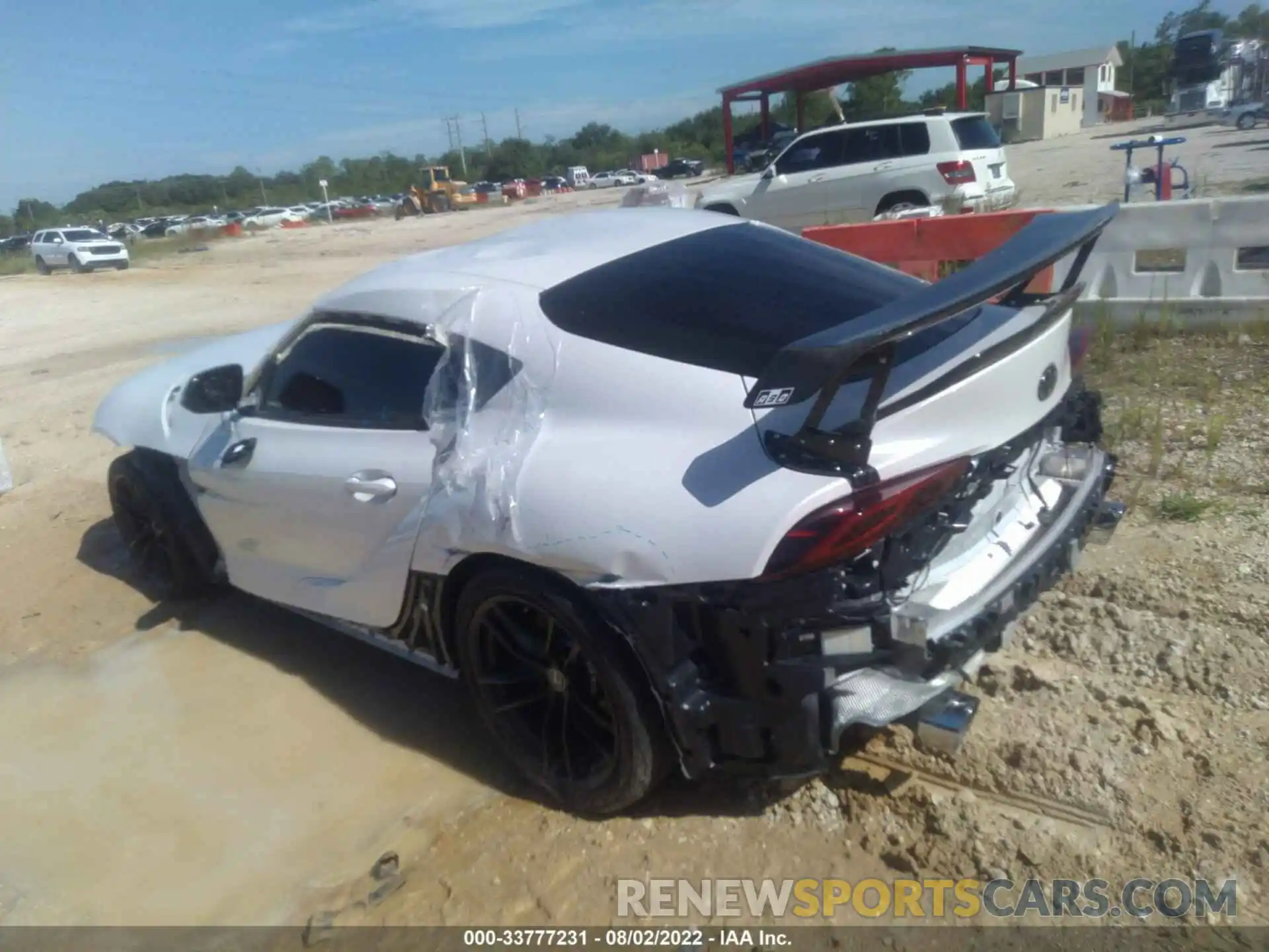 3 Photograph of a damaged car WZ1DB0C07NW046423 TOYOTA GR SUPRA 2022