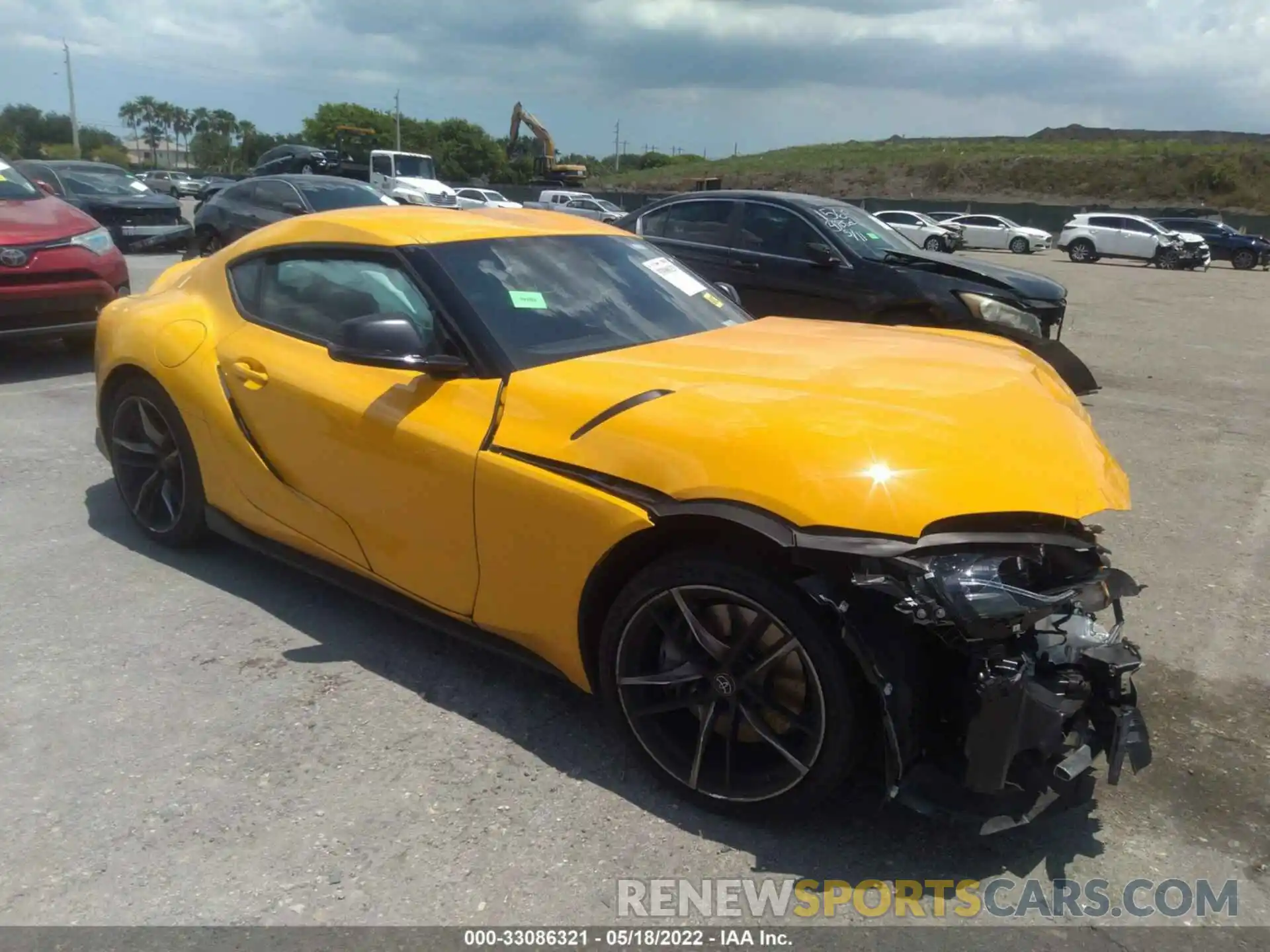 1 Photograph of a damaged car WZ1DB0C07NW048821 TOYOTA GR SUPRA 2022