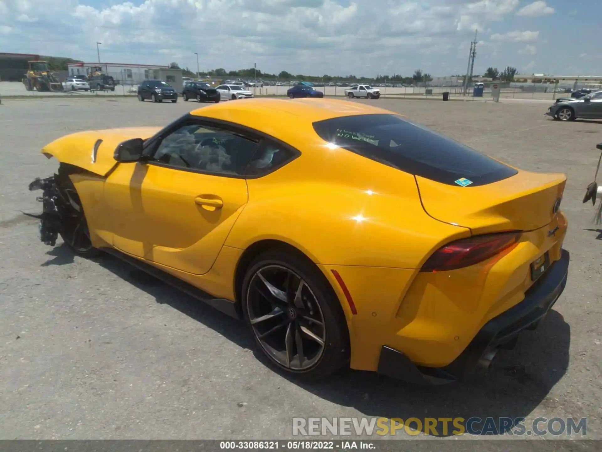 3 Photograph of a damaged car WZ1DB0C07NW048821 TOYOTA GR SUPRA 2022