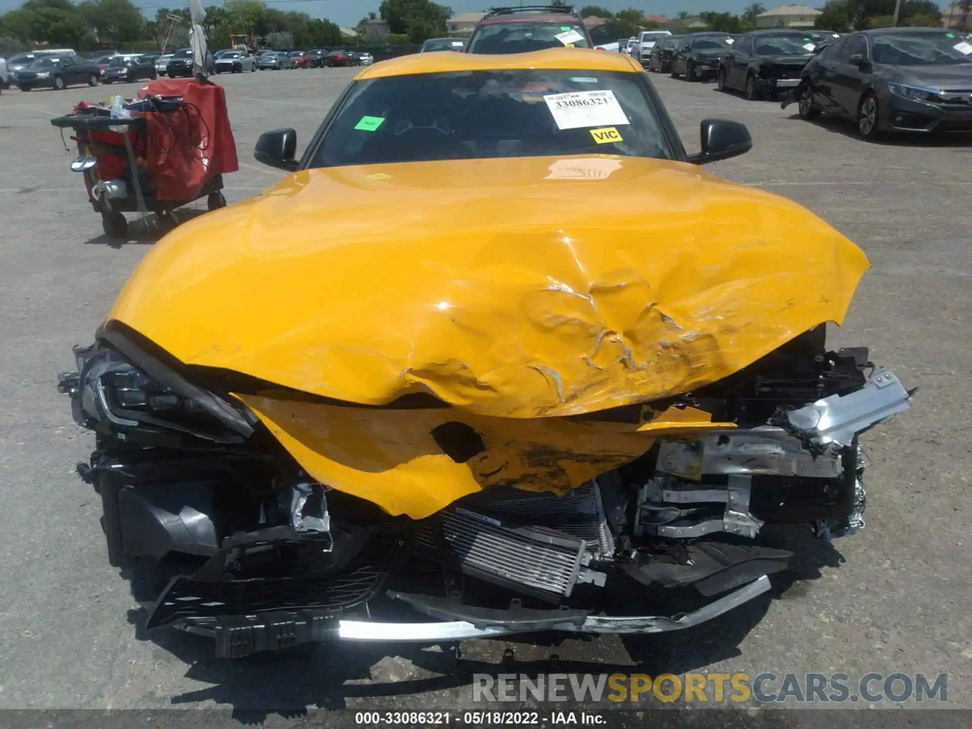 6 Photograph of a damaged car WZ1DB0C07NW048821 TOYOTA GR SUPRA 2022