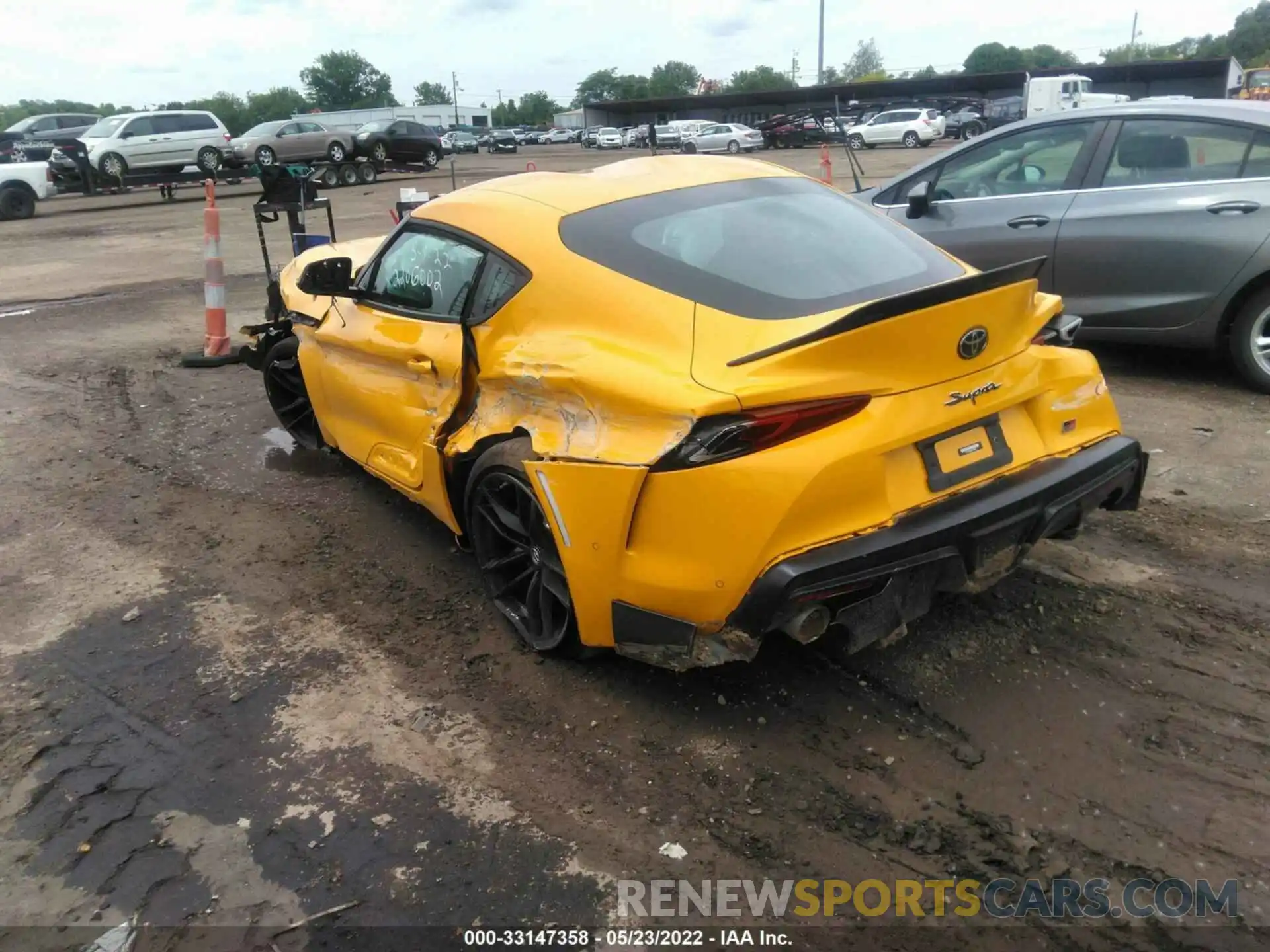 3 Photograph of a damaged car WZ1DB0C09NW048805 TOYOTA GR SUPRA 2022