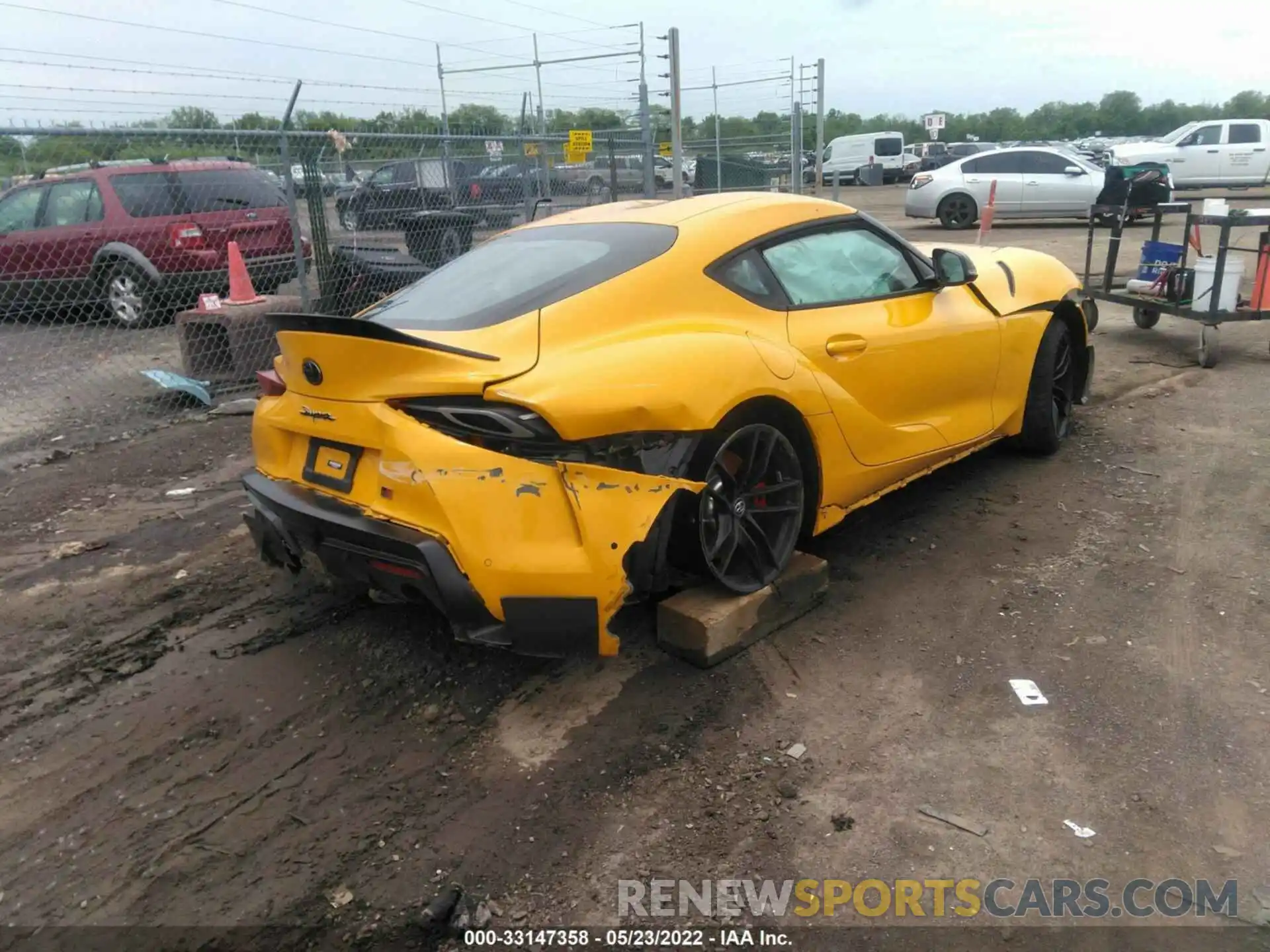 4 Photograph of a damaged car WZ1DB0C09NW048805 TOYOTA GR SUPRA 2022