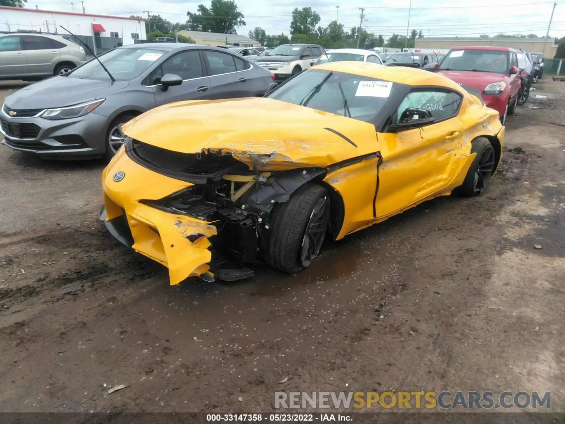 6 Photograph of a damaged car WZ1DB0C09NW048805 TOYOTA GR SUPRA 2022