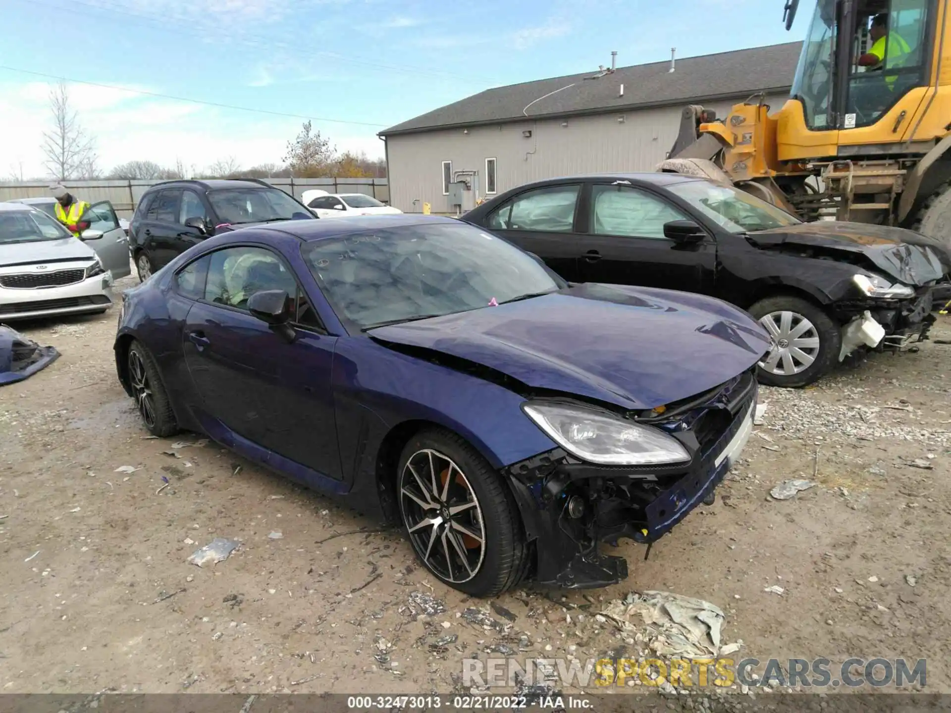 1 Photograph of a damaged car JF1ZNBB13N9750883 TOYOTA GR86 2022