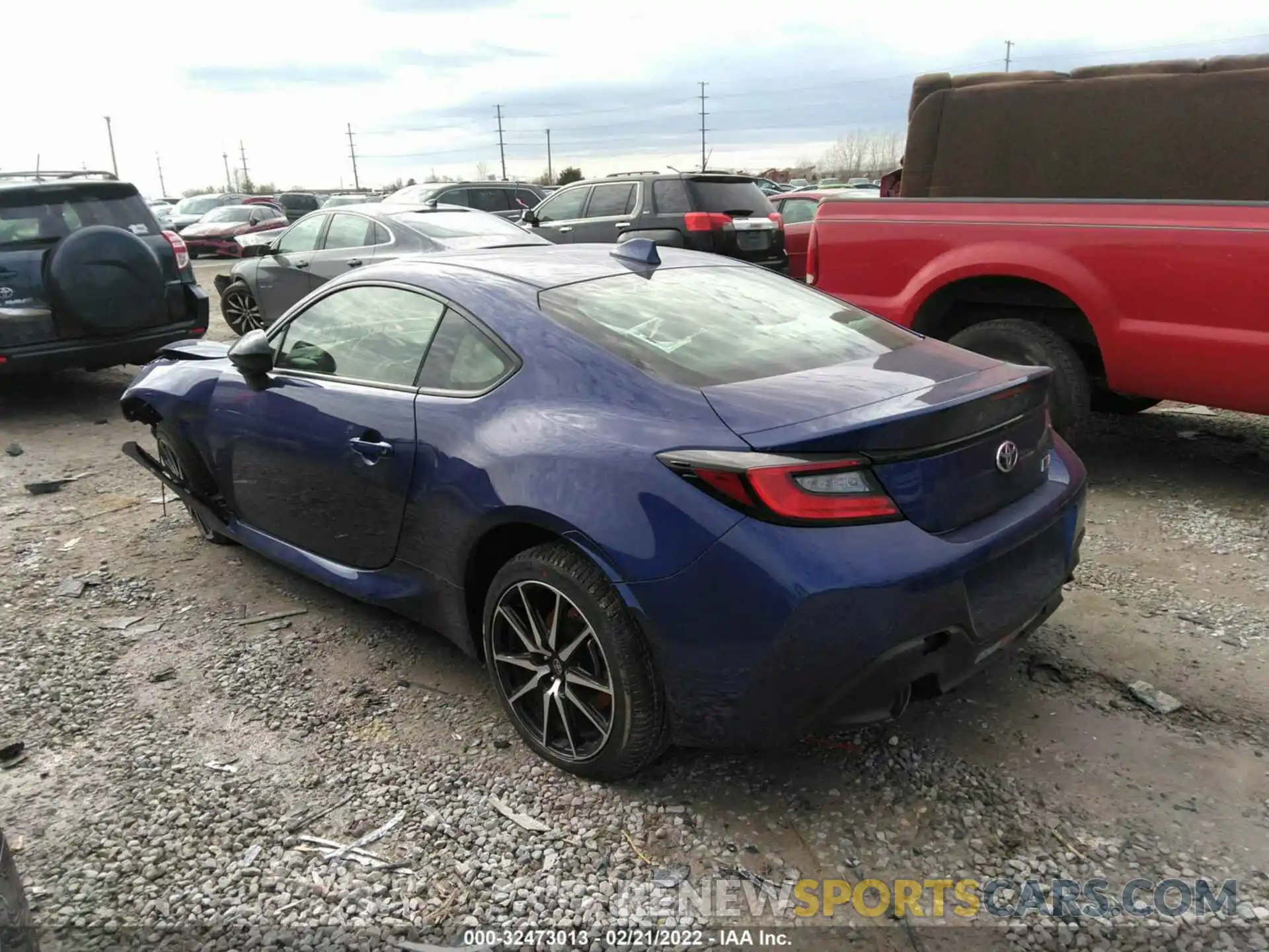 3 Photograph of a damaged car JF1ZNBB13N9750883 TOYOTA GR86 2022