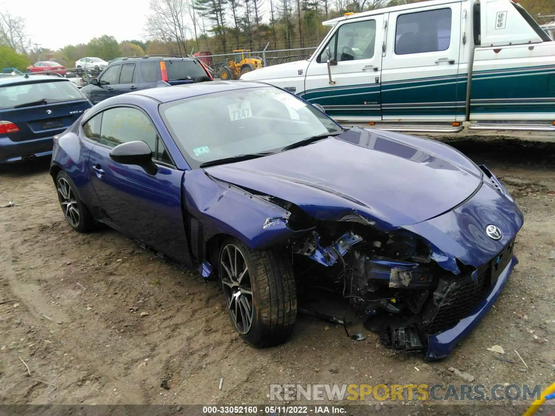 1 Photograph of a damaged car JF1ZNBC14N8753456 TOYOTA GR86 2022