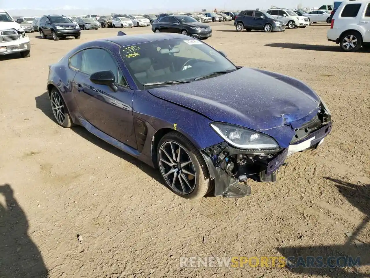 1 Photograph of a damaged car JF1ZNBC19N8750276 TOYOTA GR86 2022