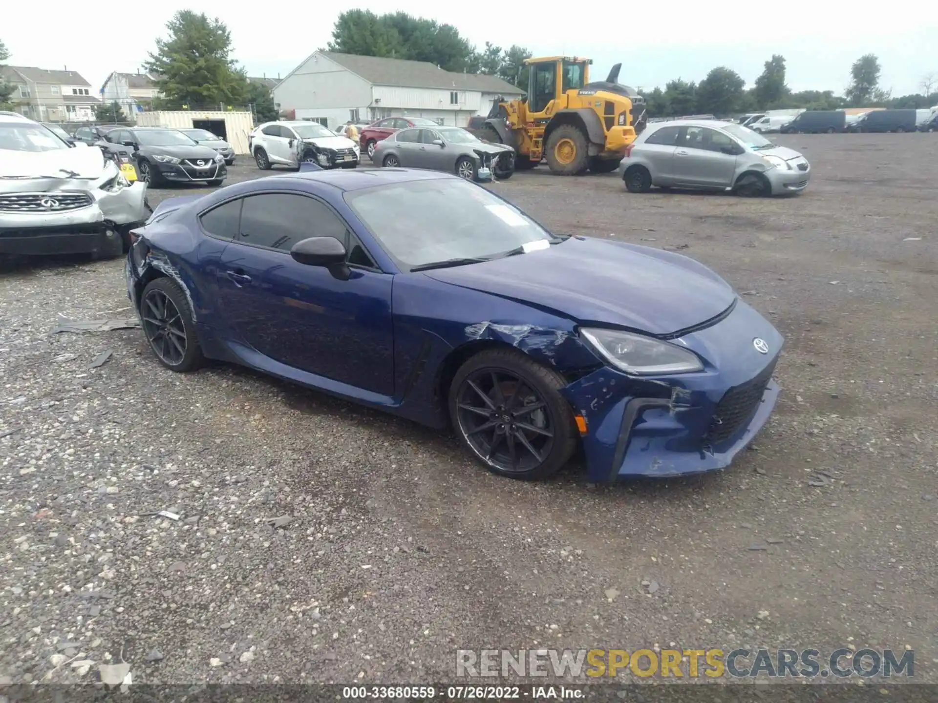 1 Photograph of a damaged car JF1ZNBE12N9754788 TOYOTA GR86 2022