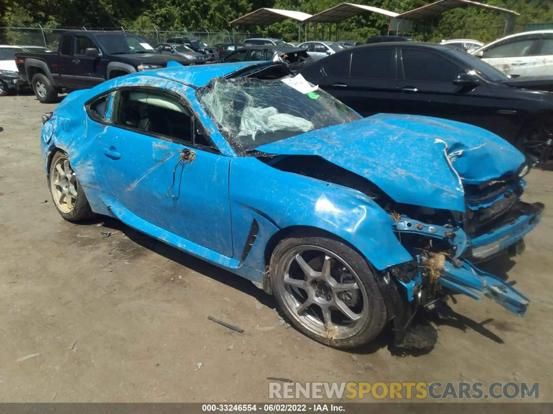 1 Photograph of a damaged car JF1ZNBE13N9754136 TOYOTA GR86 2022