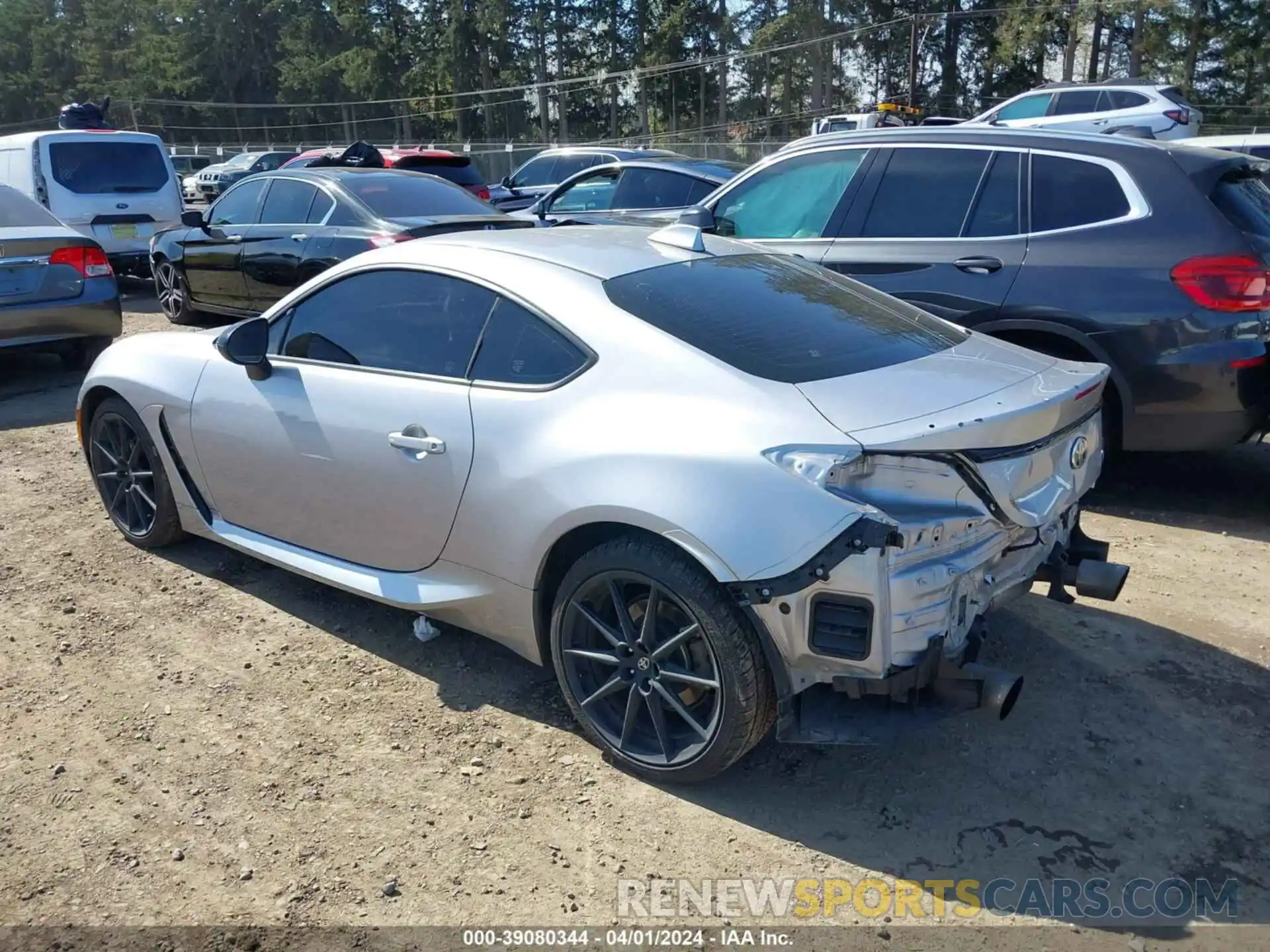 3 Photograph of a damaged car JF1ZNBE16N9751442 TOYOTA GR86 2022