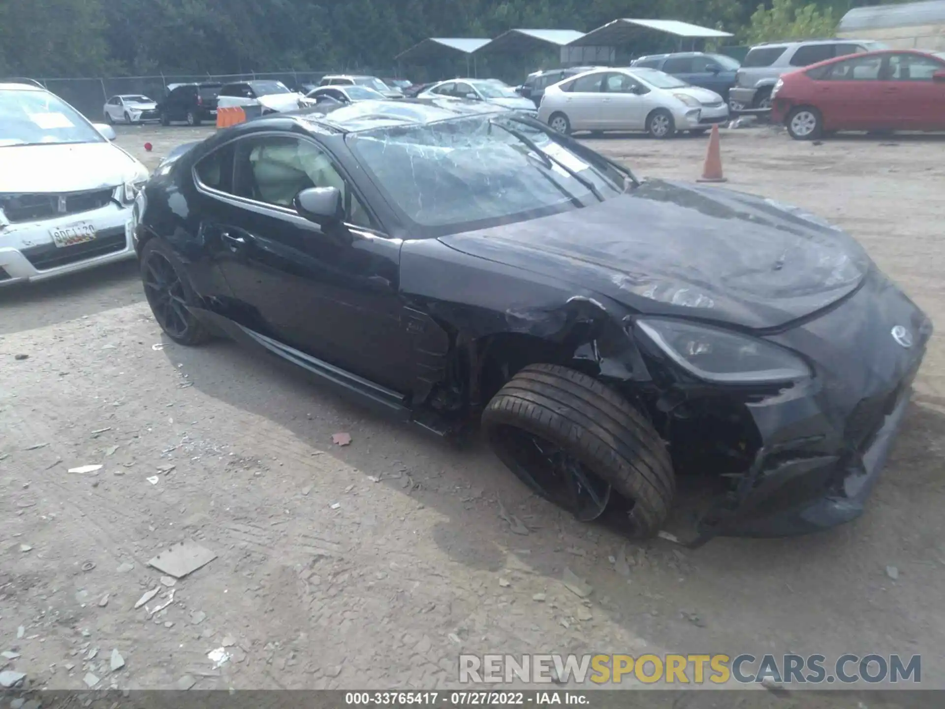 1 Photograph of a damaged car JF1ZNBF10N8750792 TOYOTA GR86 2022