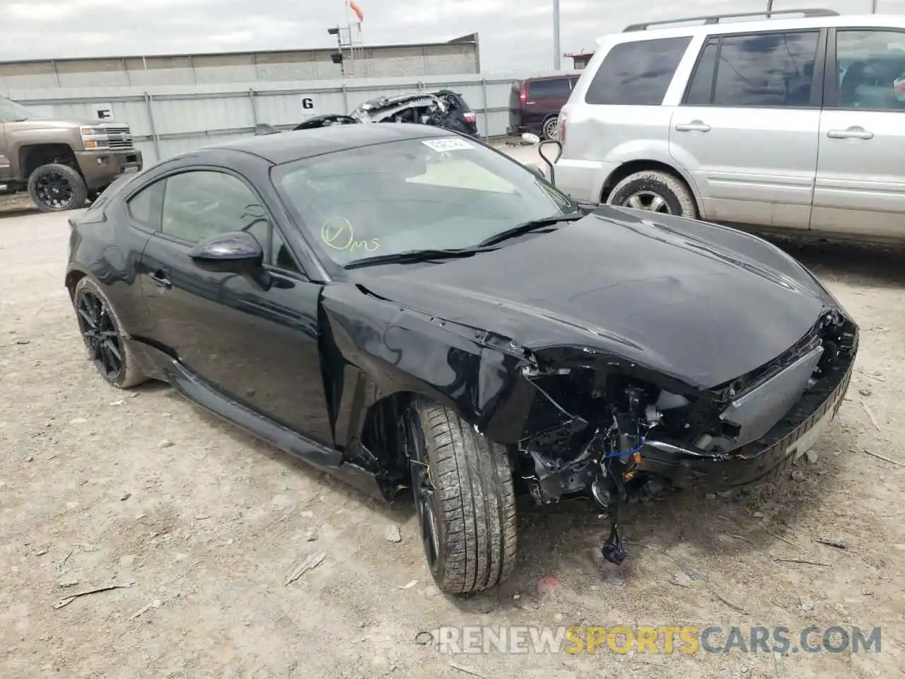 1 Photograph of a damaged car JF1ZNBF13N8753623 TOYOTA GR86 2022