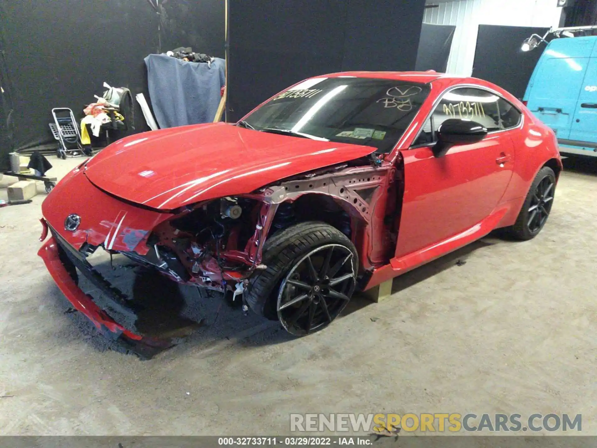 2 Photograph of a damaged car JF1ZNBF16N8750330 TOYOTA GR86 2022