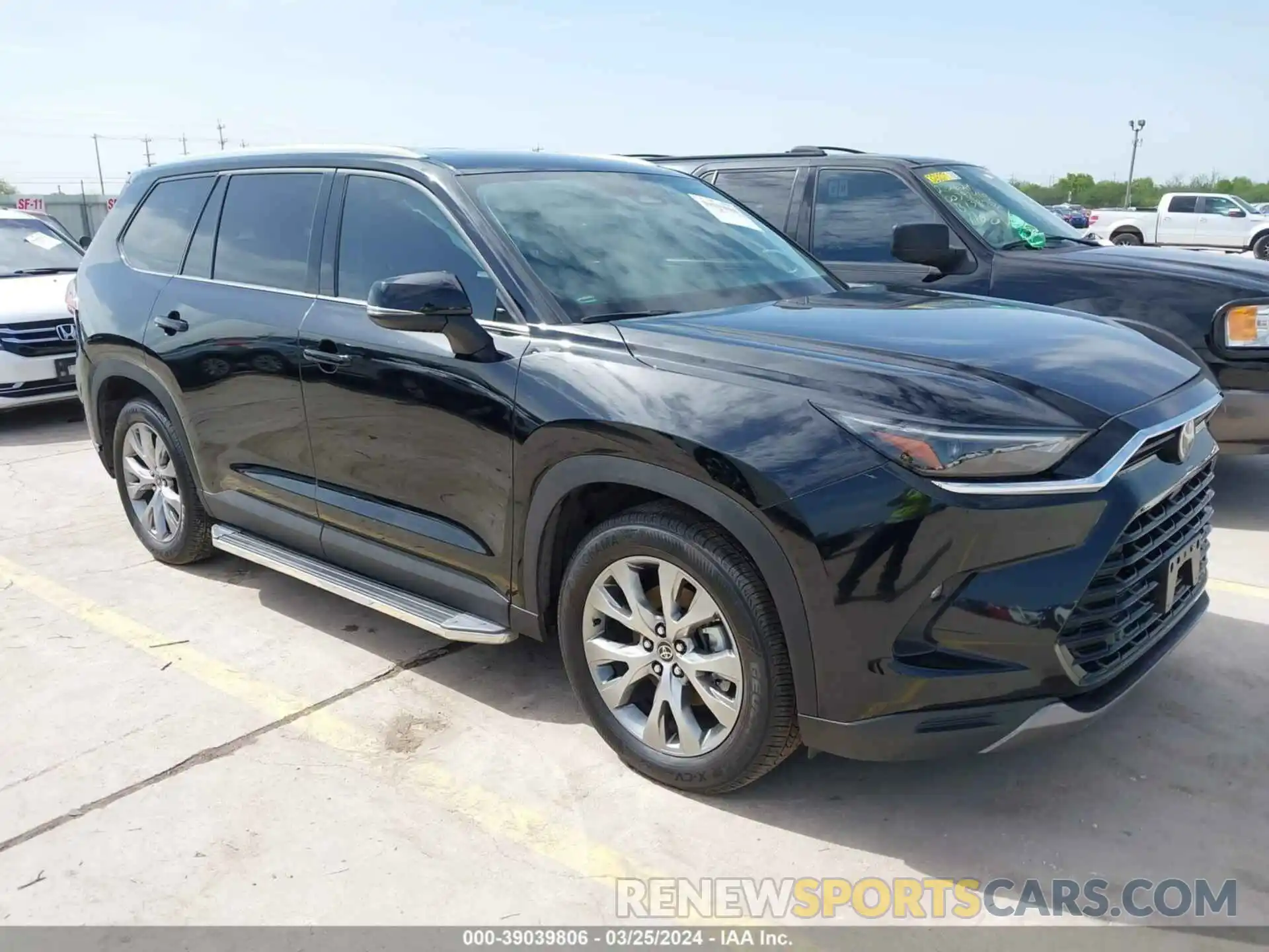 1 Photograph of a damaged car 5TDAAAA53RS001946 TOYOTA GRAND HIGHLANDER 2024