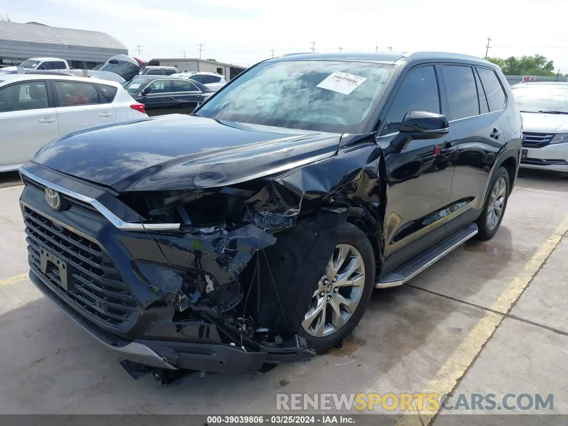 2 Photograph of a damaged car 5TDAAAA53RS001946 TOYOTA GRAND HIGHLANDER 2024