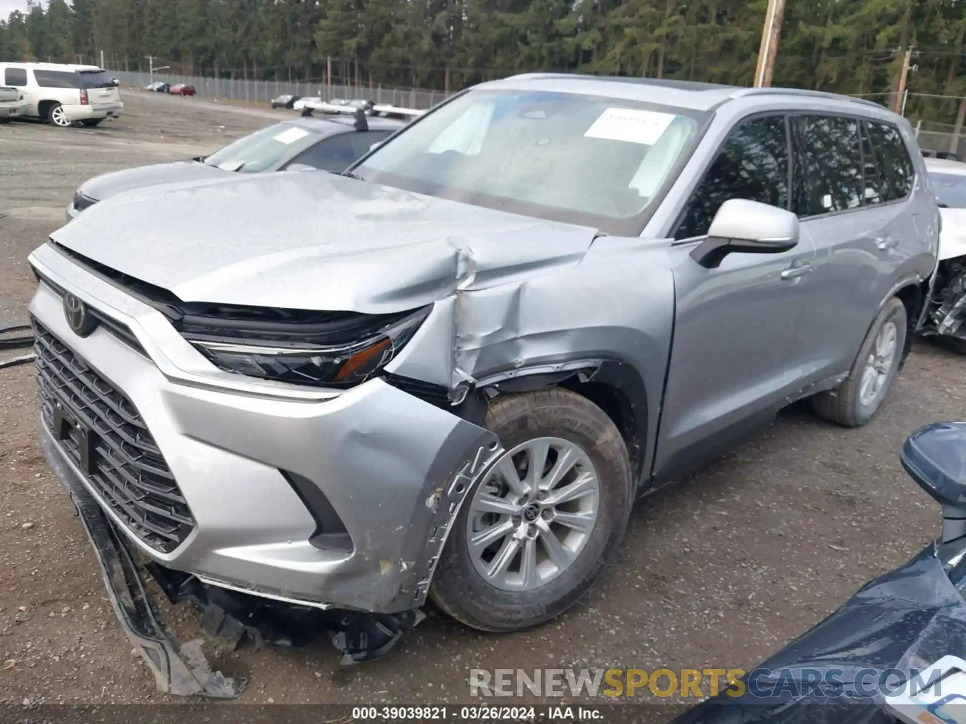 2 Photograph of a damaged car 5TDACAB54RS000362 TOYOTA GRAND HIGHLANDER 2024