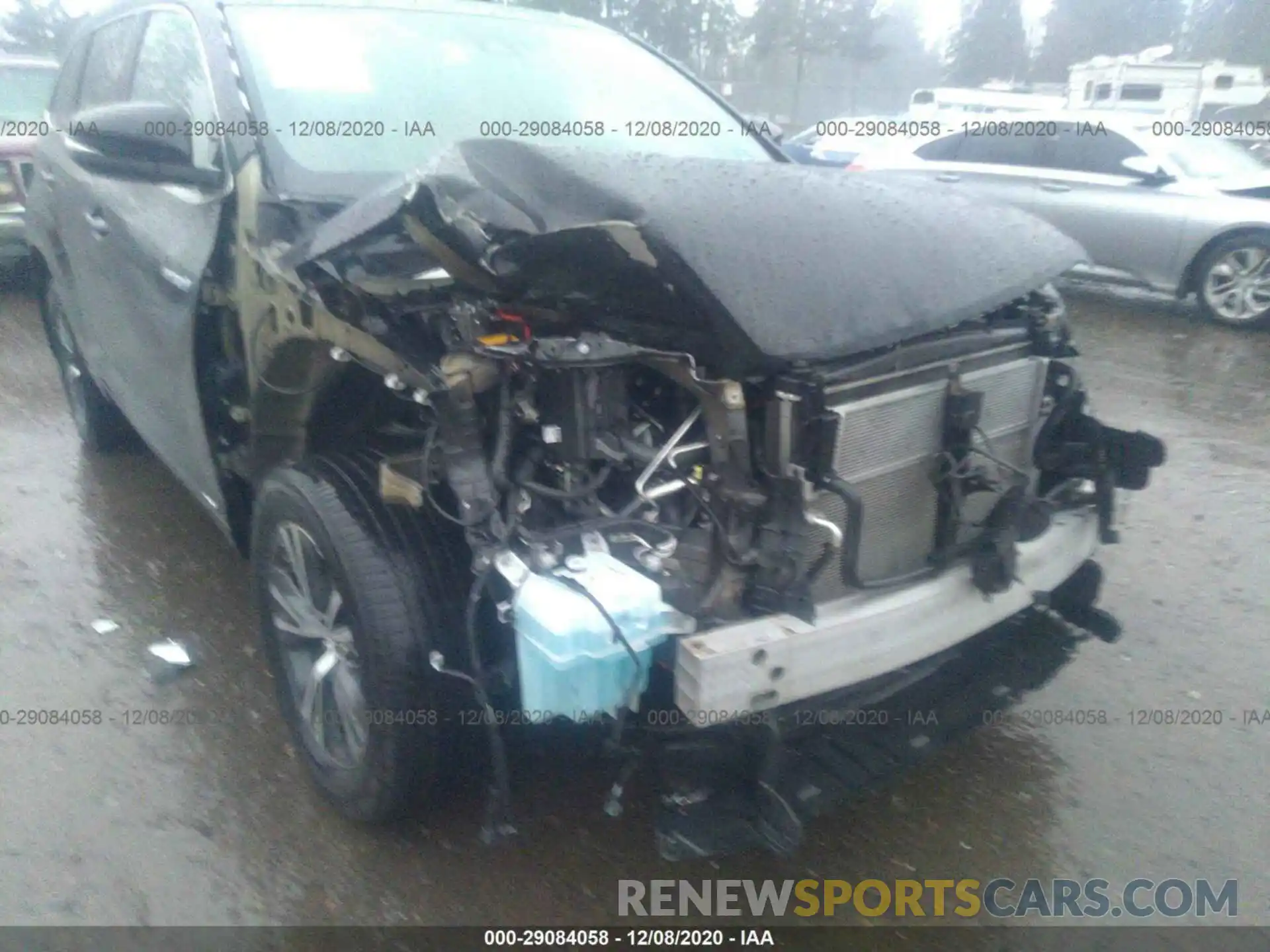 6 Photograph of a damaged car 5TDBGRFH4KS059459 TOYOTA HIGHLANDER 2019