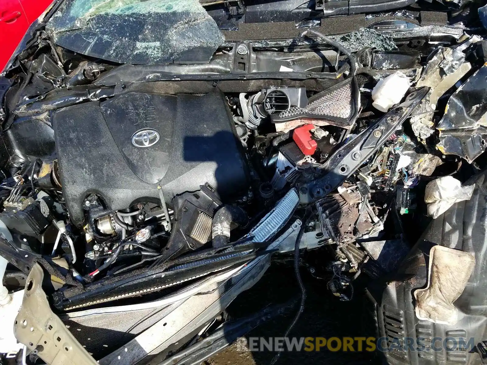 7 Photograph of a damaged car 5TDBZRFH0KS951573 TOYOTA HIGHLANDER 2019