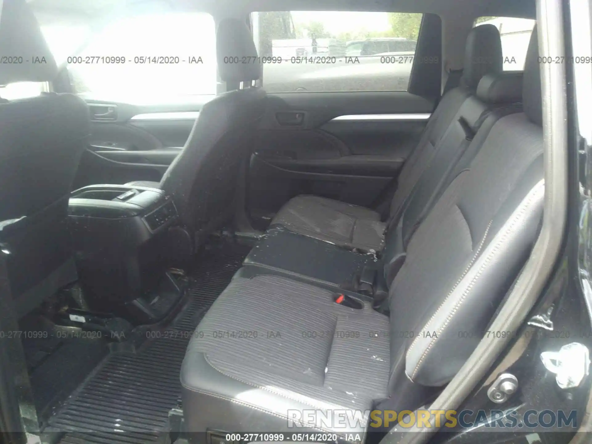 8 Фотография поврежденного автомобиля 5TDBZRFH1KS701078 TOYOTA HIGHLANDER 2019