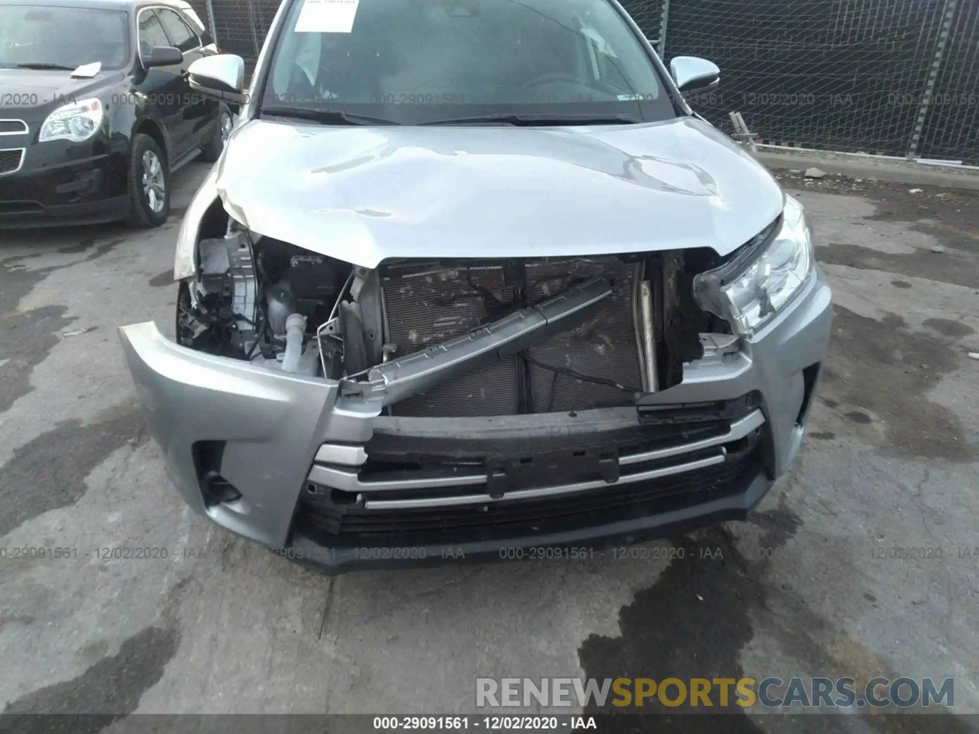 6 Photograph of a damaged car 5TDBZRFH1KS937293 TOYOTA HIGHLANDER 2019