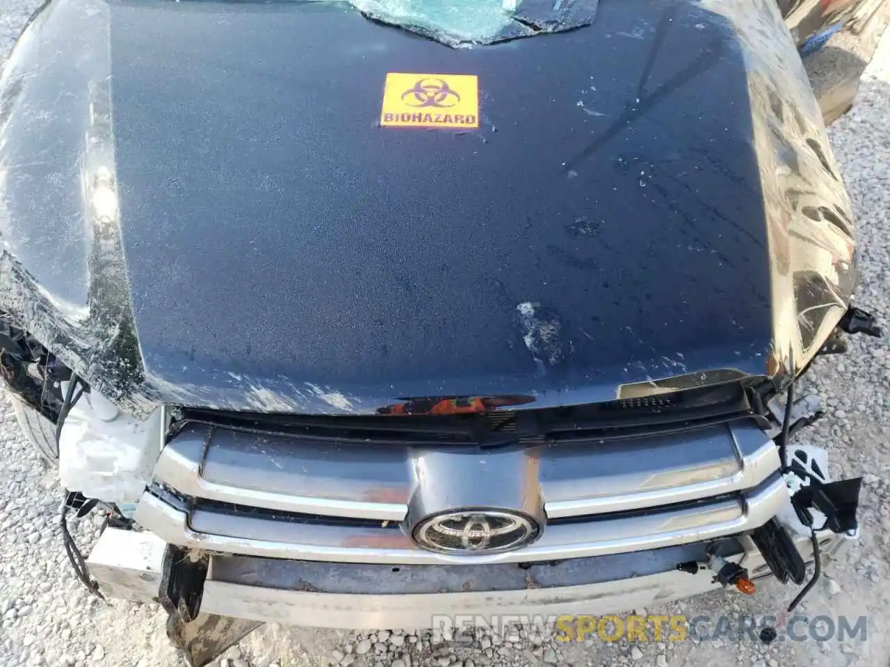 7 Photograph of a damaged car 5TDBZRFH2KS702868 TOYOTA HIGHLANDER 2019