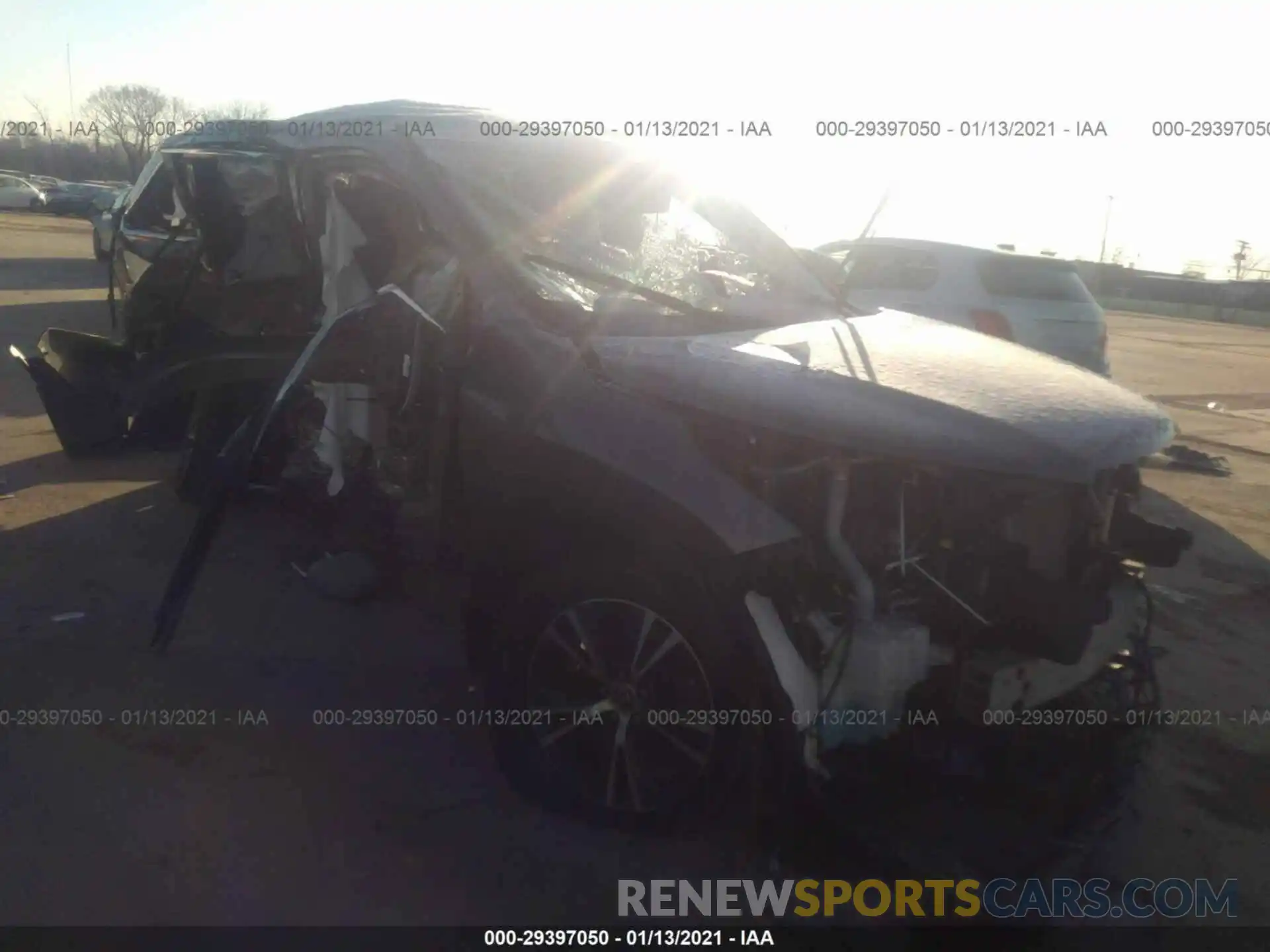 6 Фотография поврежденного автомобиля 5TDBZRFH2KS968620 TOYOTA HIGHLANDER 2019