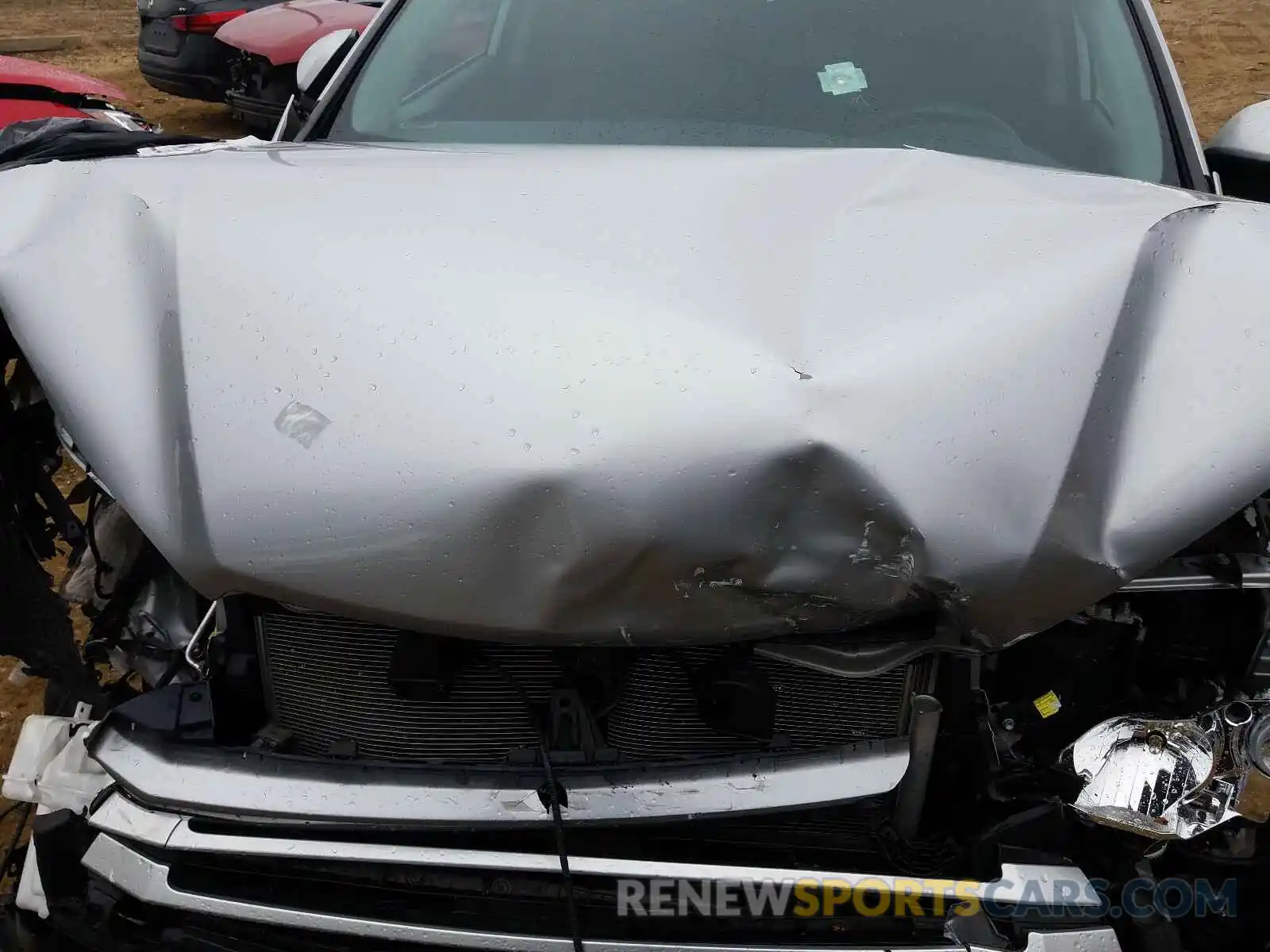 7 Photograph of a damaged car 5TDBZRFH3KS963670 TOYOTA HIGHLANDER 2019