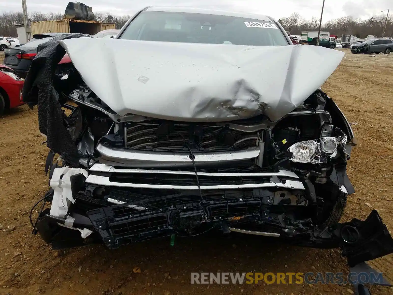 9 Photograph of a damaged car 5TDBZRFH3KS963670 TOYOTA HIGHLANDER 2019