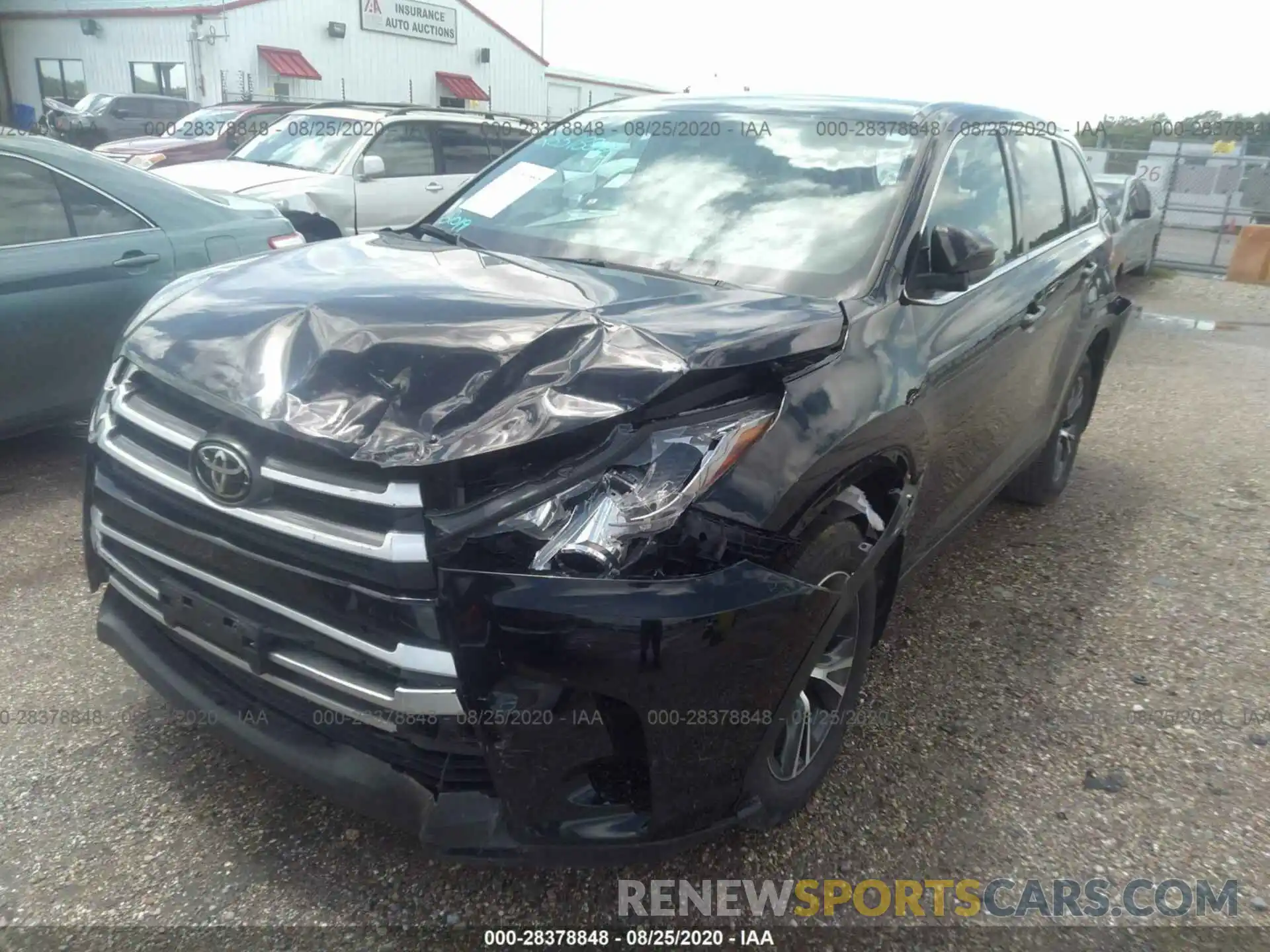 6 Photograph of a damaged car 5TDBZRFH4KS964312 TOYOTA HIGHLANDER 2019