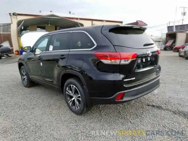 4 Фотография поврежденного автомобиля 5TDBZRFH5KS947339 TOYOTA HIGHLANDER 2019