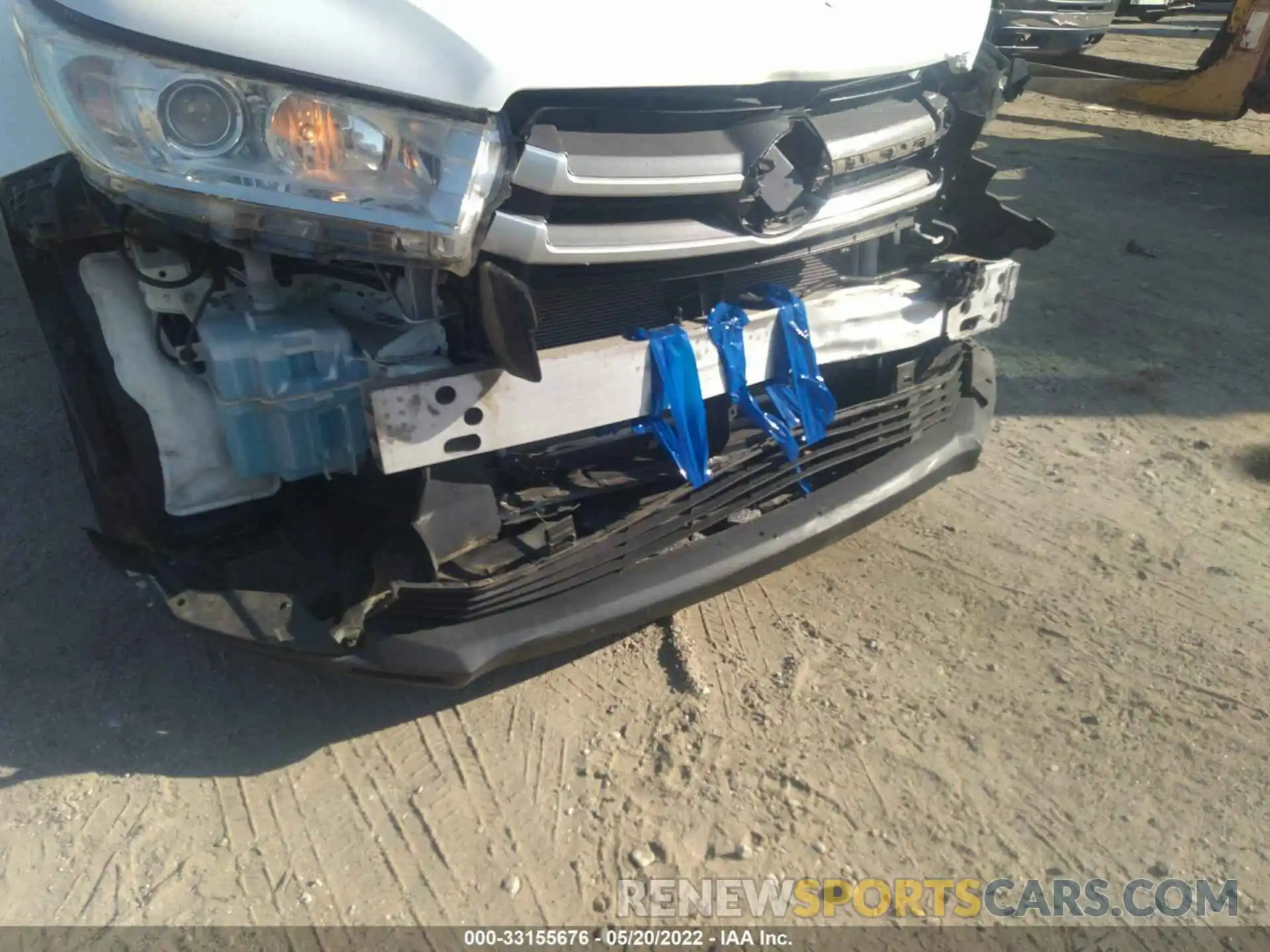 6 Photograph of a damaged car 5TDBZRFH6KS924782 TOYOTA HIGHLANDER 2019