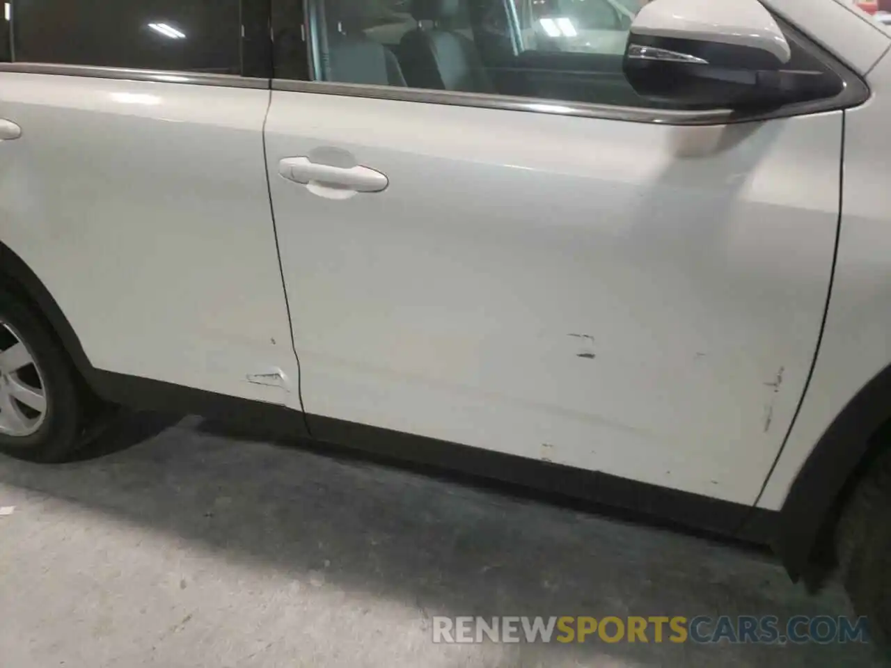 9 Photograph of a damaged car 5TDBZRFH7KS987518 TOYOTA HIGHLANDER 2019