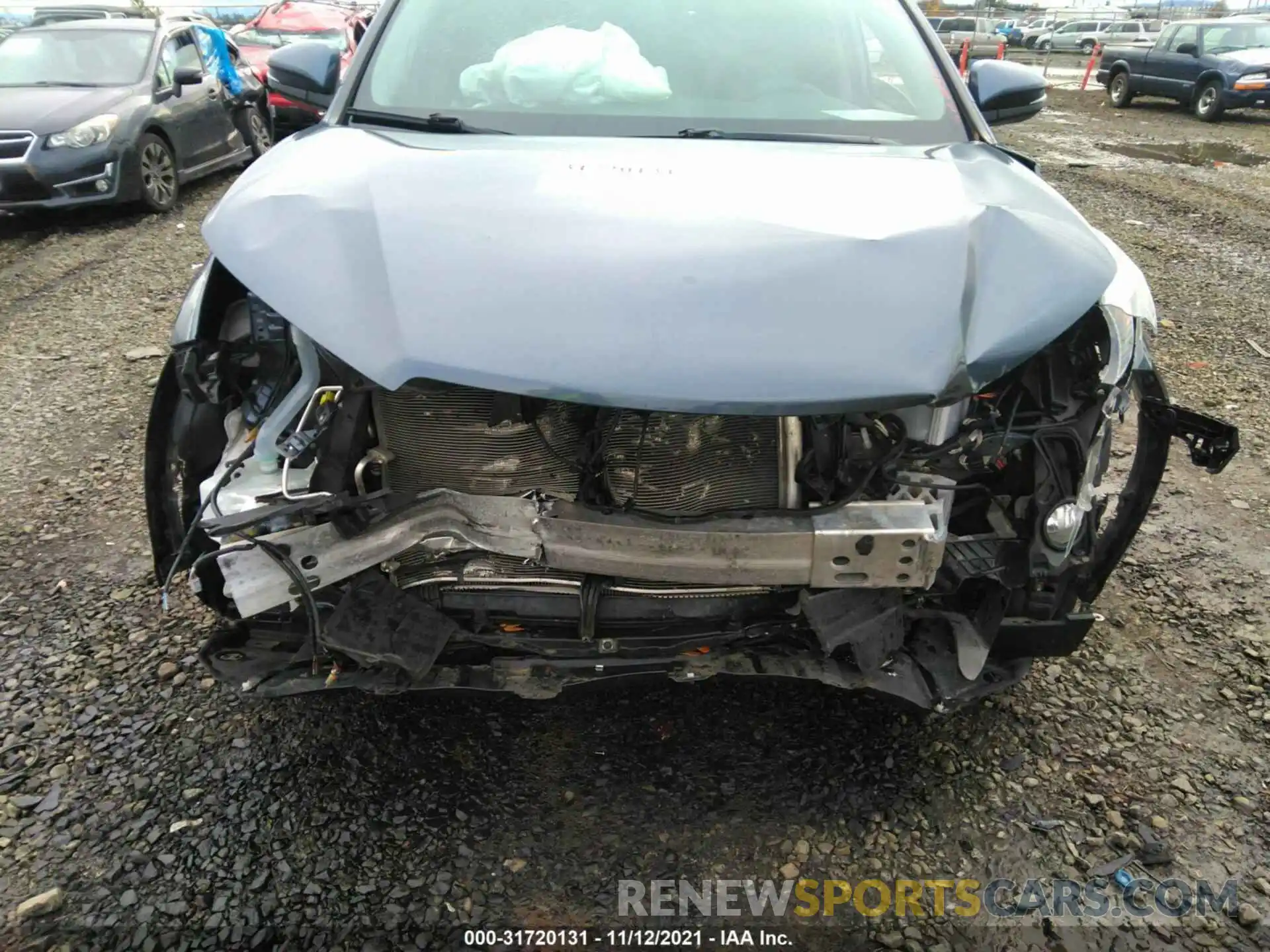 6 Photograph of a damaged car 5TDBZRFH8KS988421 TOYOTA HIGHLANDER 2019