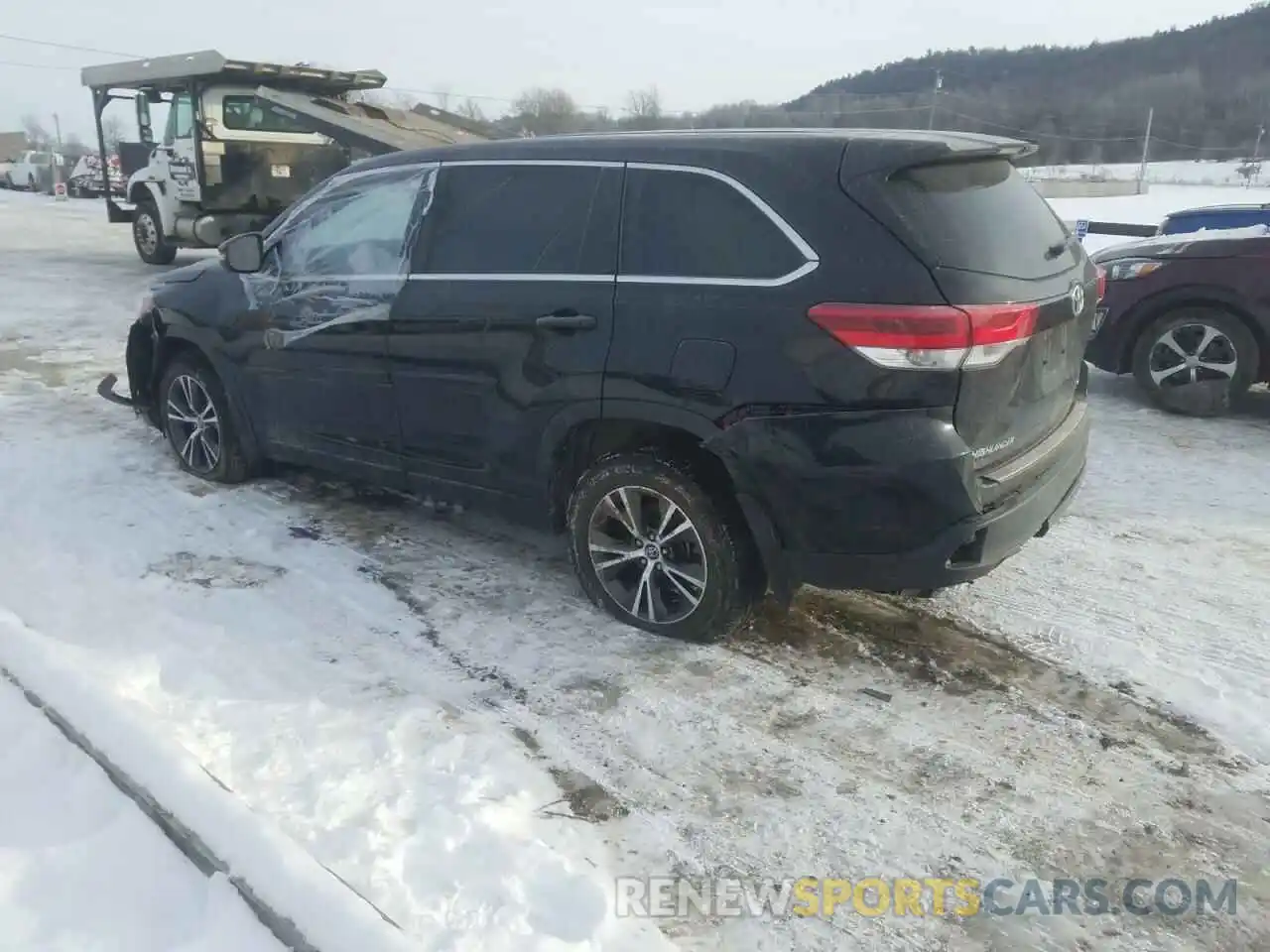 3 Фотография поврежденного автомобиля 5TDBZRFH9KS917289 TOYOTA HIGHLANDER 2019