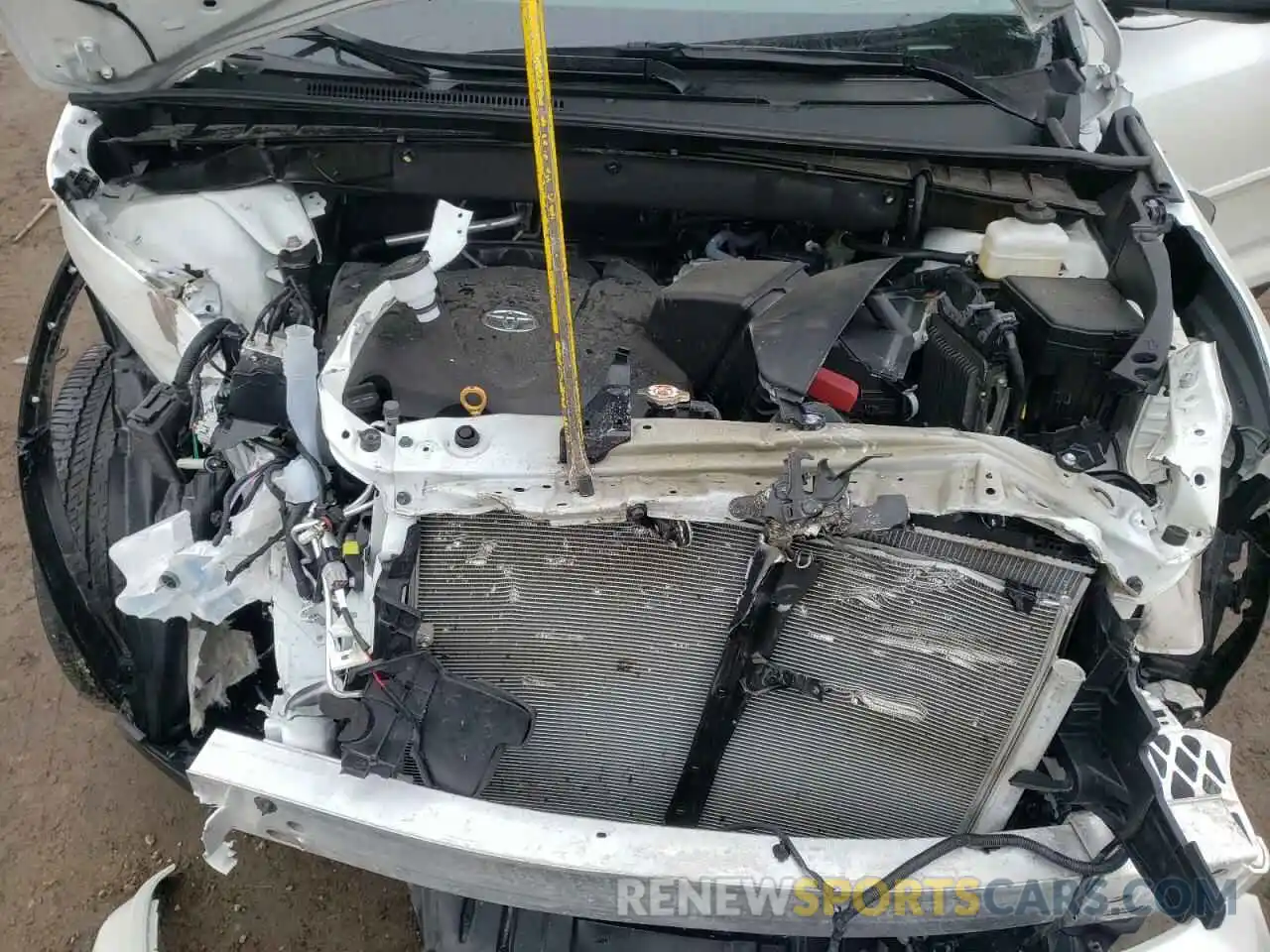 7 Photograph of a damaged car 5TDBZRFHXKS706652 TOYOTA HIGHLANDER 2019