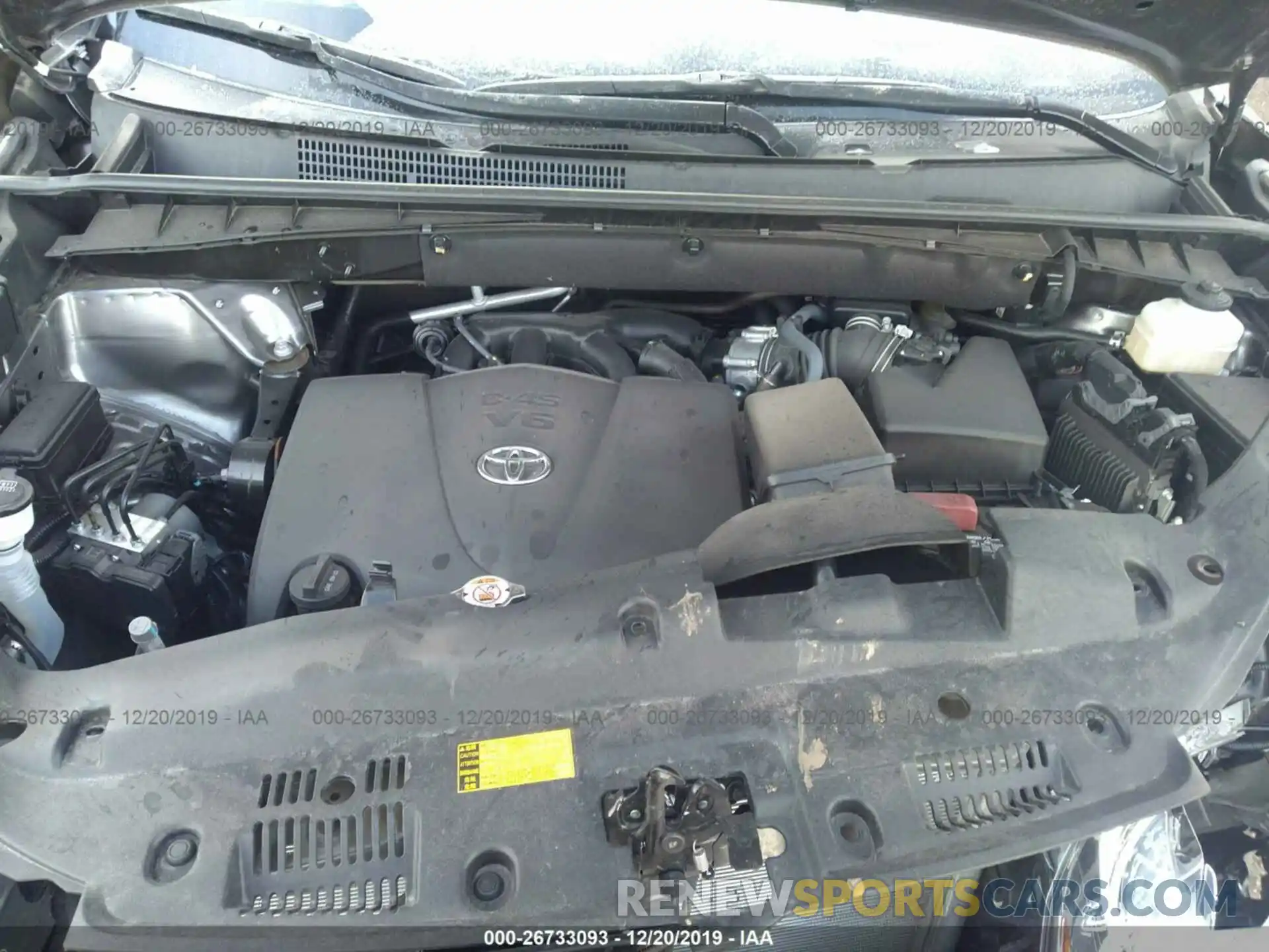 10 Фотография поврежденного автомобиля 5TDBZRFHXKS995418 TOYOTA HIGHLANDER 2019