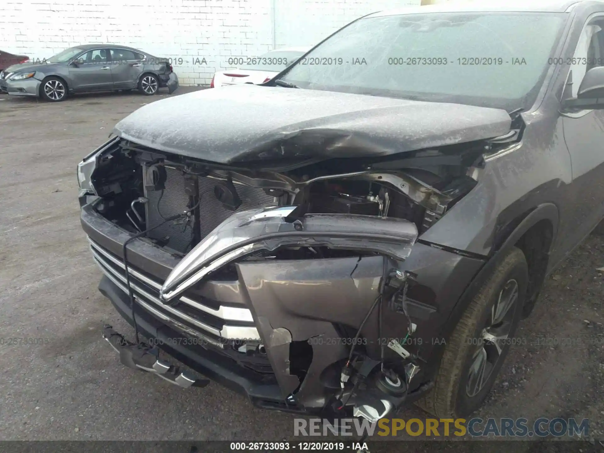 6 Photograph of a damaged car 5TDBZRFHXKS995418 TOYOTA HIGHLANDER 2019