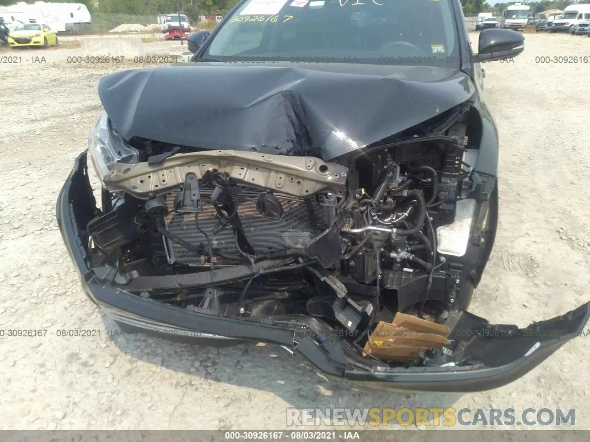 6 Photograph of a damaged car 5TDDGRFH0KS056907 TOYOTA HIGHLANDER 2019