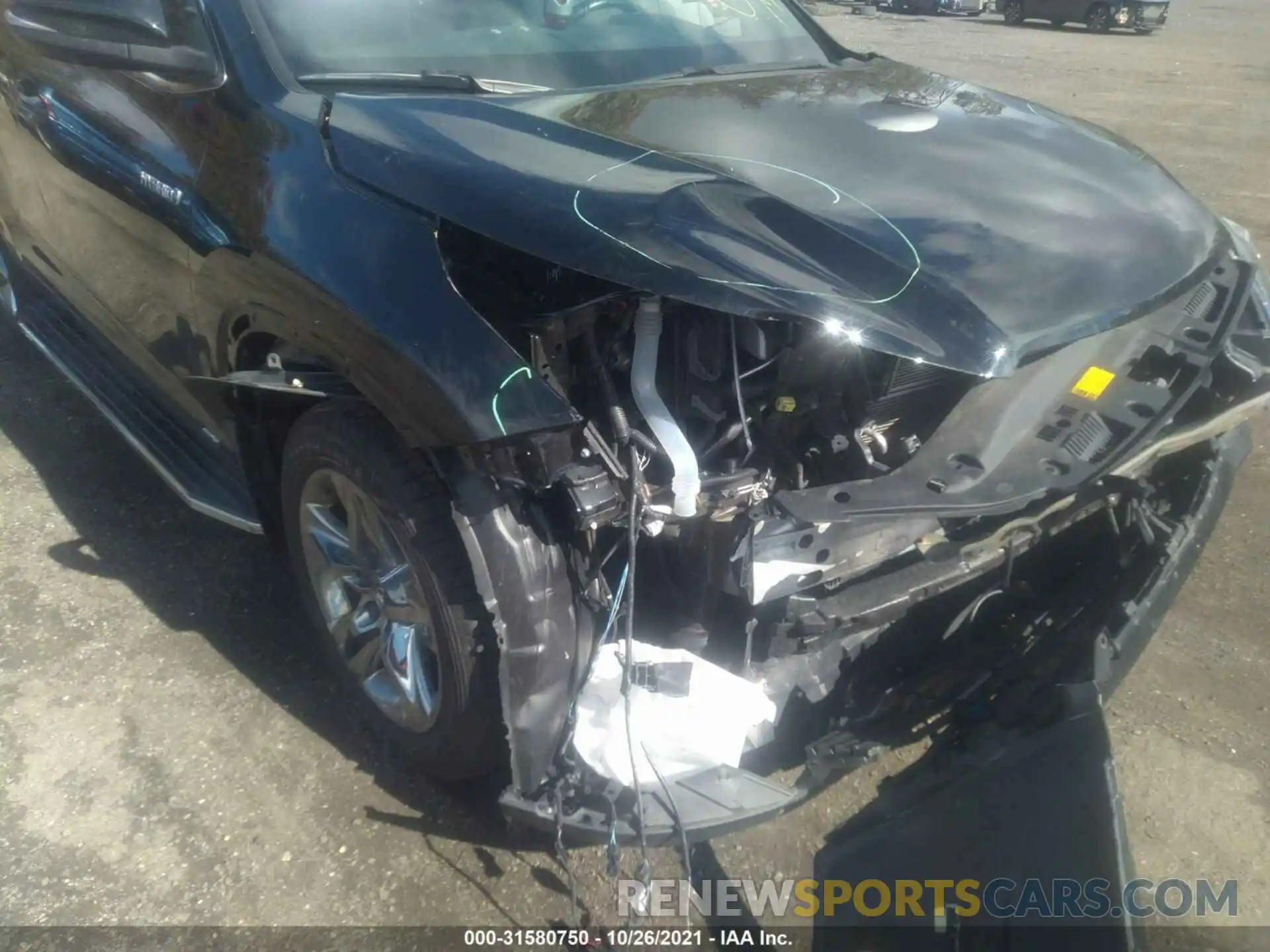 6 Photograph of a damaged car 5TDDGRFH0KS059063 TOYOTA HIGHLANDER 2019