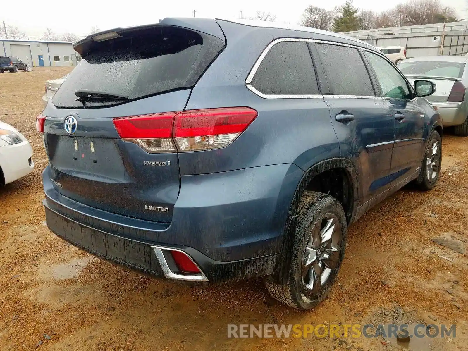 4 Фотография поврежденного автомобиля 5TDDGRFH0KS066241 TOYOTA HIGHLANDER 2019