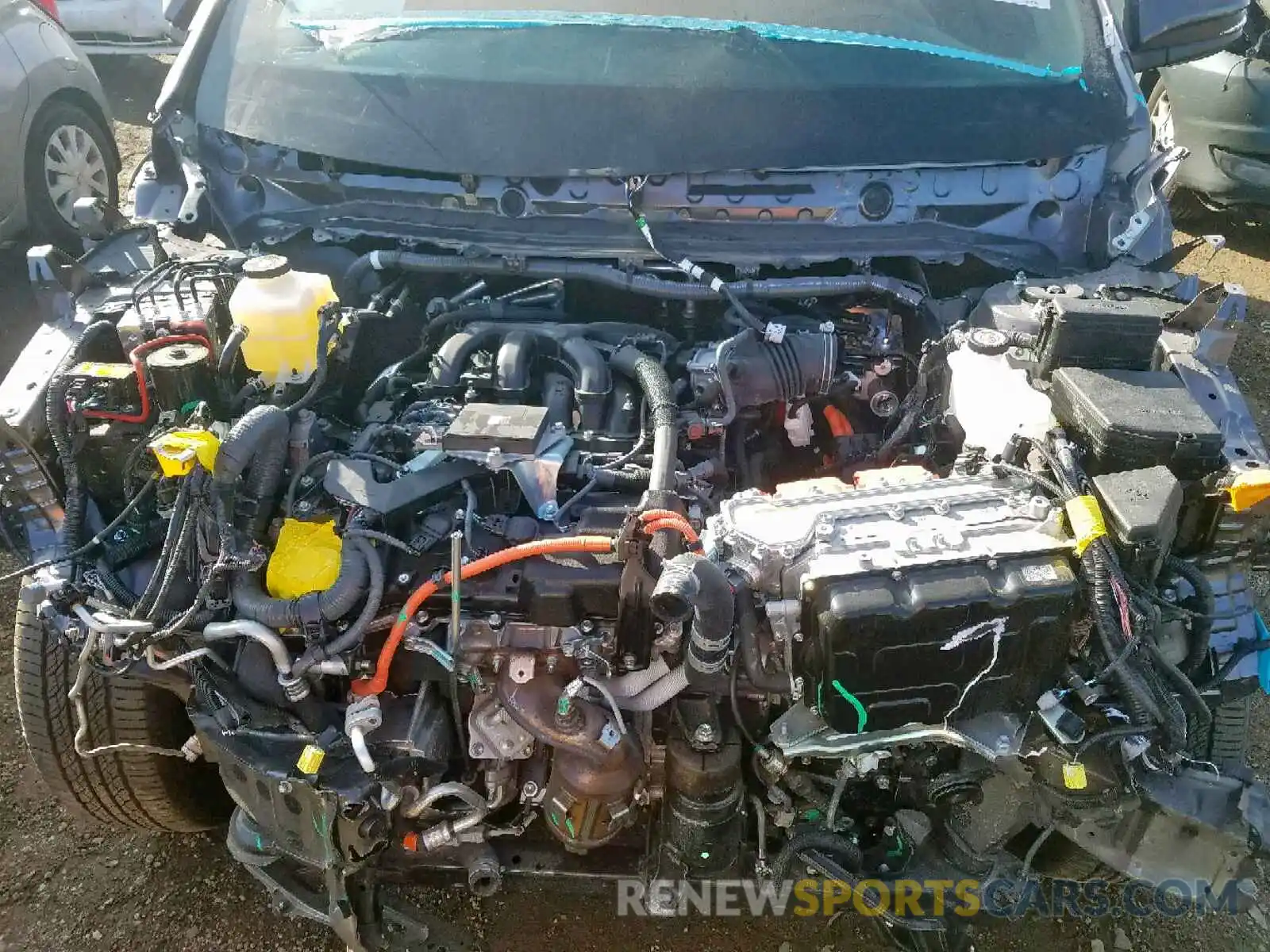 7 Photograph of a damaged car 5TDDGRFH1KS057810 TOYOTA HIGHLANDER 2019