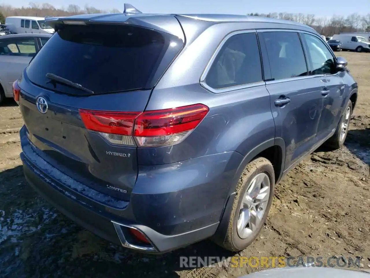 4 Фотография поврежденного автомобиля 5TDDGRFH1KS059914 TOYOTA HIGHLANDER 2019